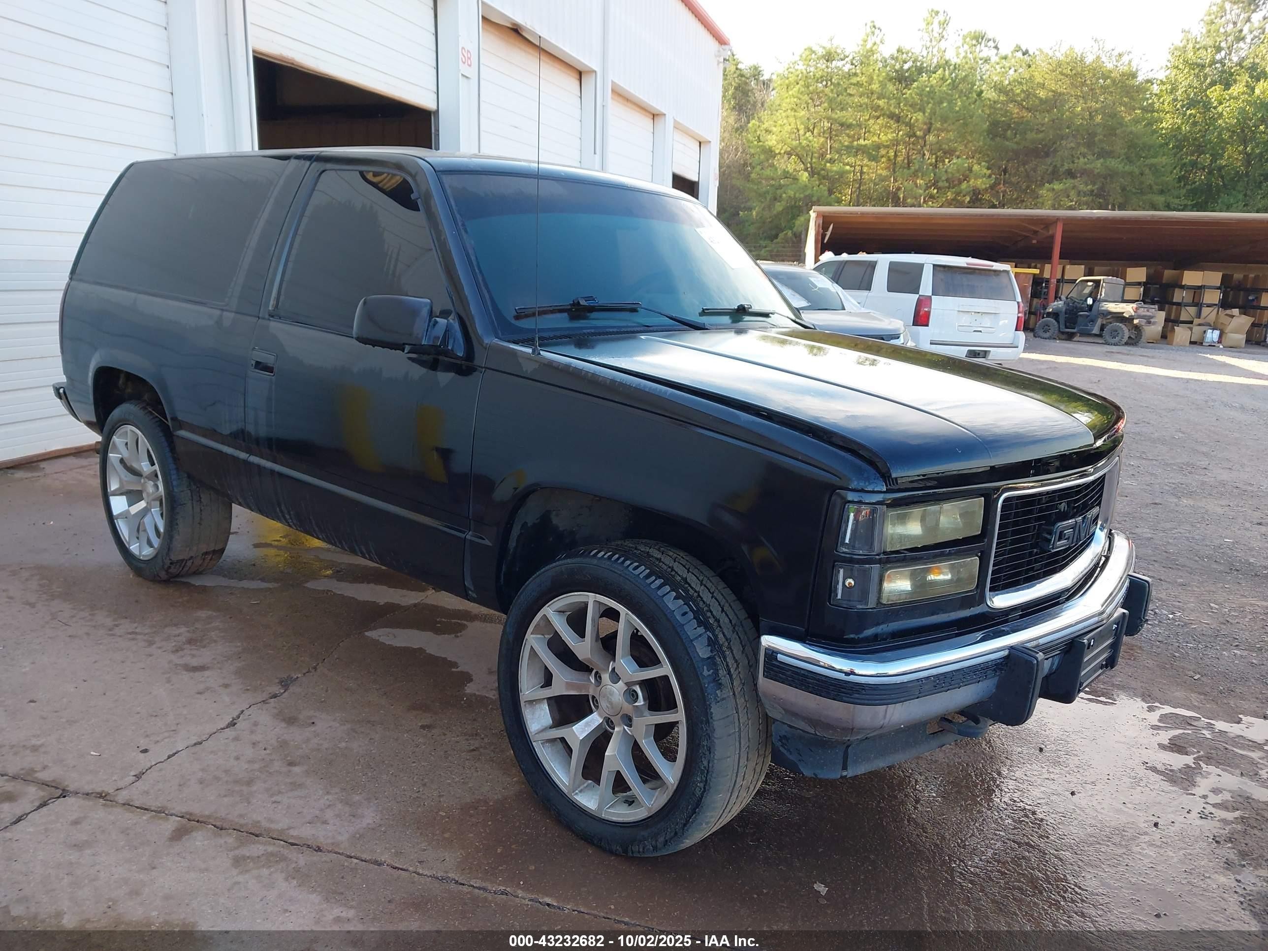 1994 Chevrolet Blazer K1500 Black vin: 1GNEK18K4RJ403635