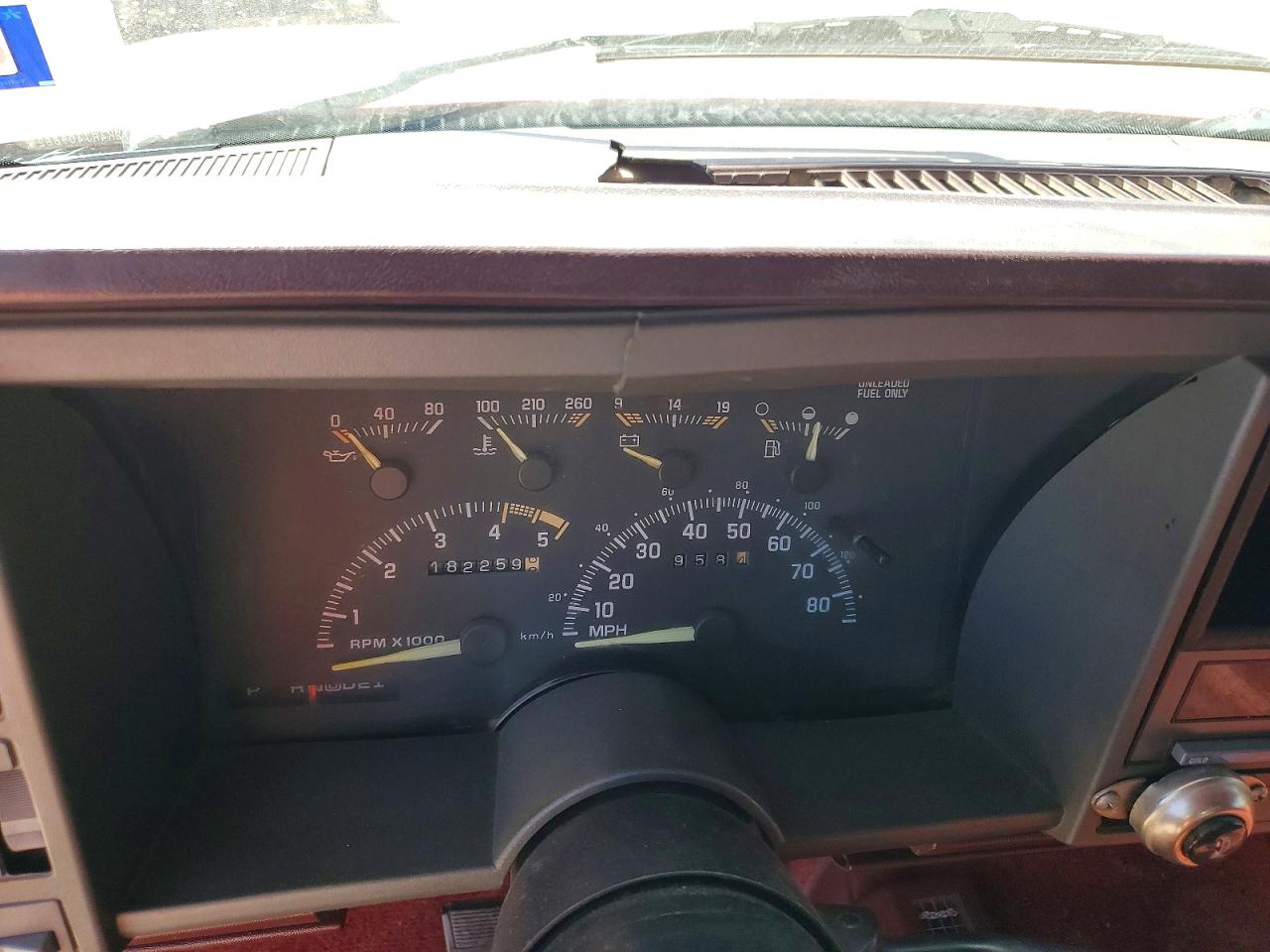 1994 Chevrolet Blazer K1500 Red vin: 1GNEK18K4RJ409662