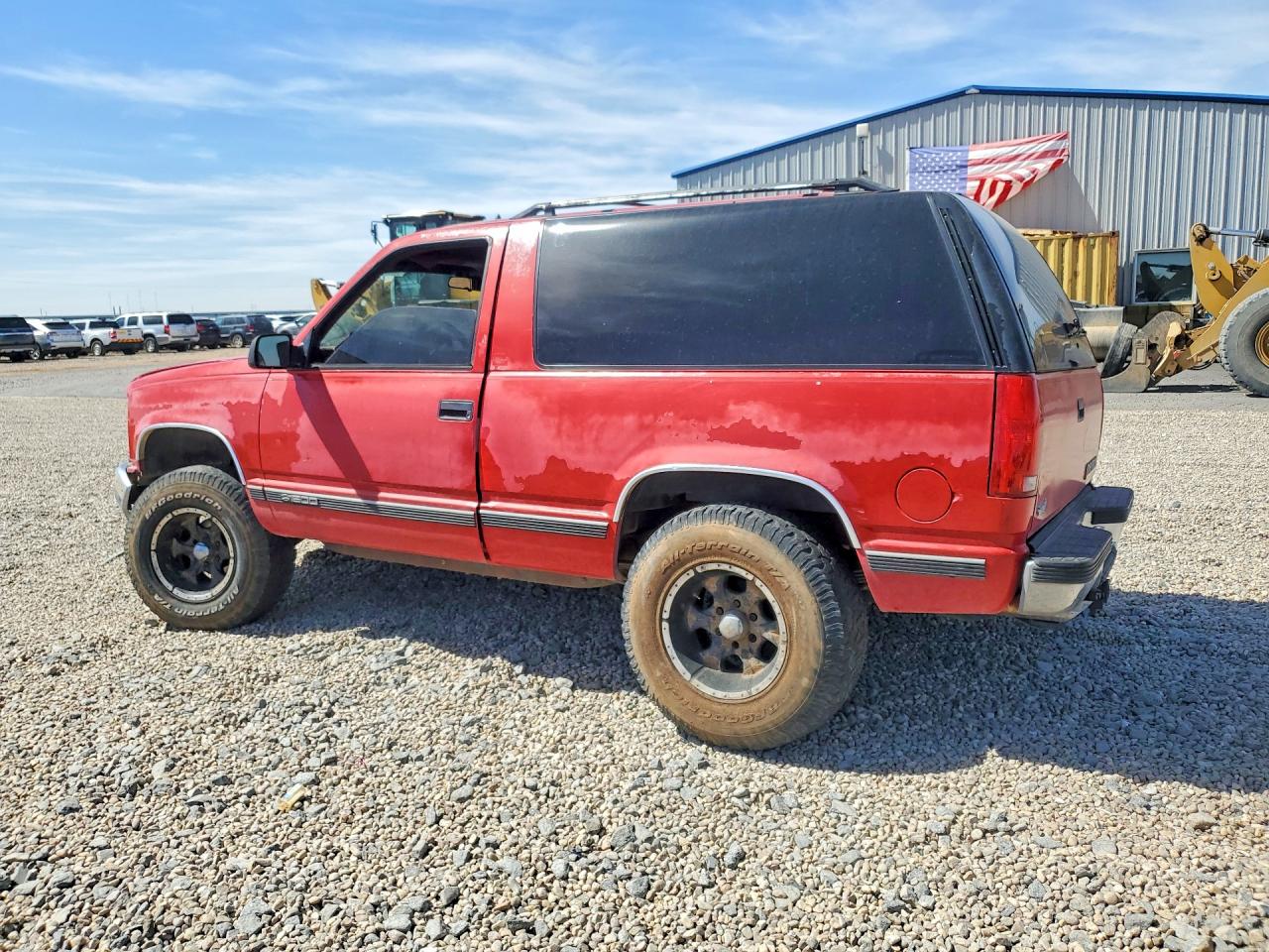 1994 Chevrolet Blazer K1500 Red vin: 1GNEK18K4RJ409662