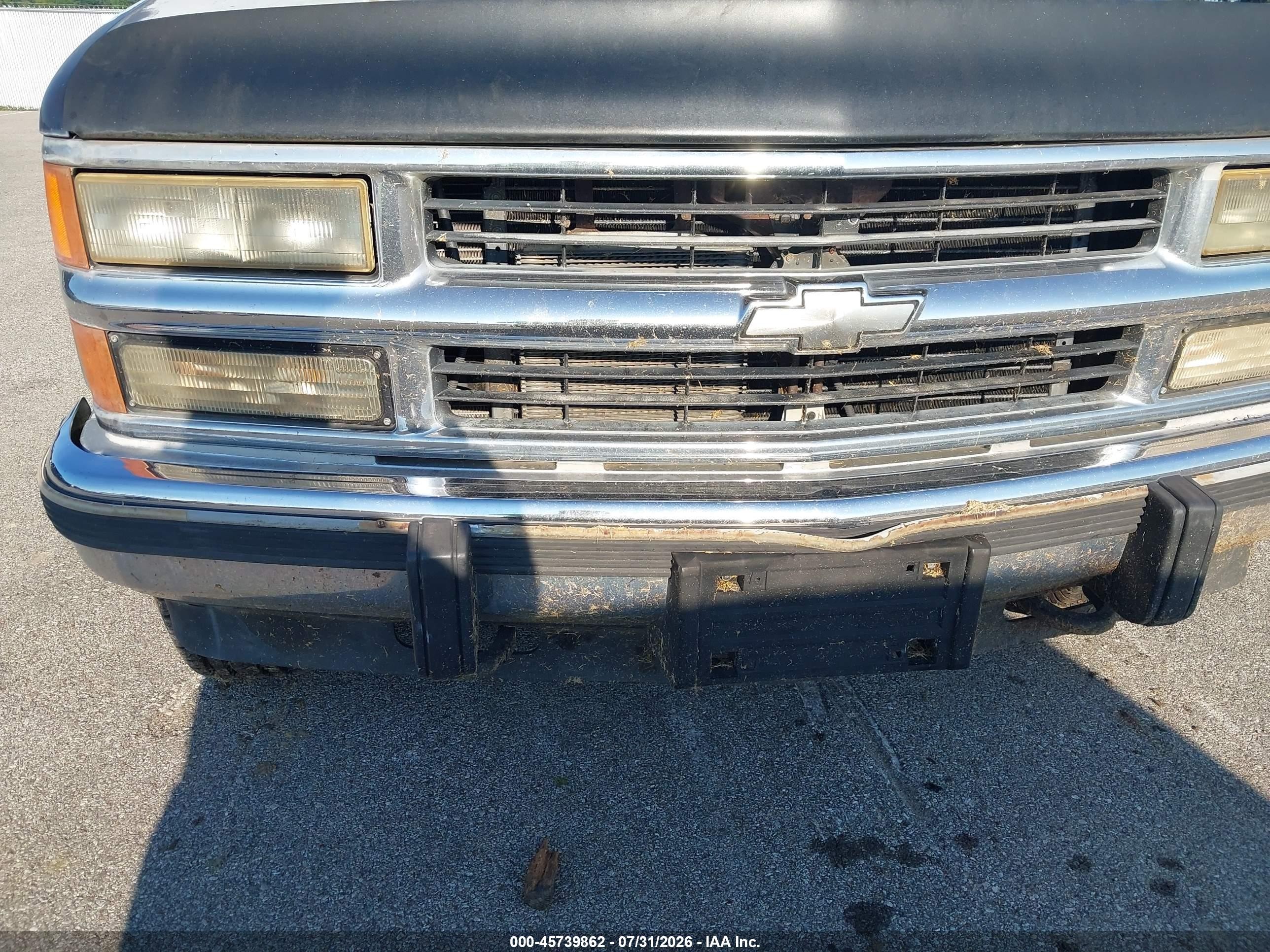 1994 Chevrolet Blazer K1500 Blue vin: 1GNEK18K8RJ337705