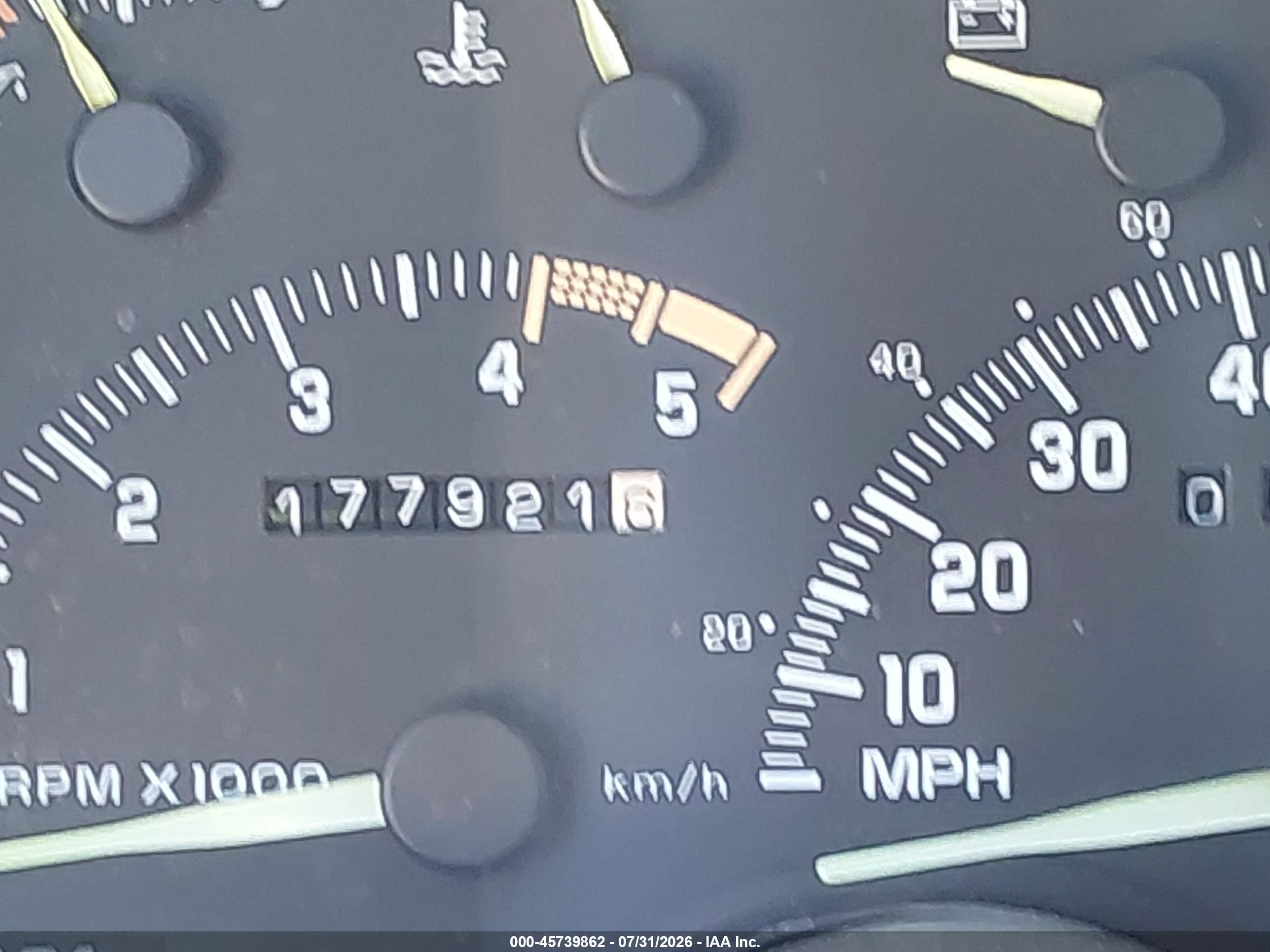 1994 Chevrolet Blazer K1500 Blue vin: 1GNEK18K8RJ337705