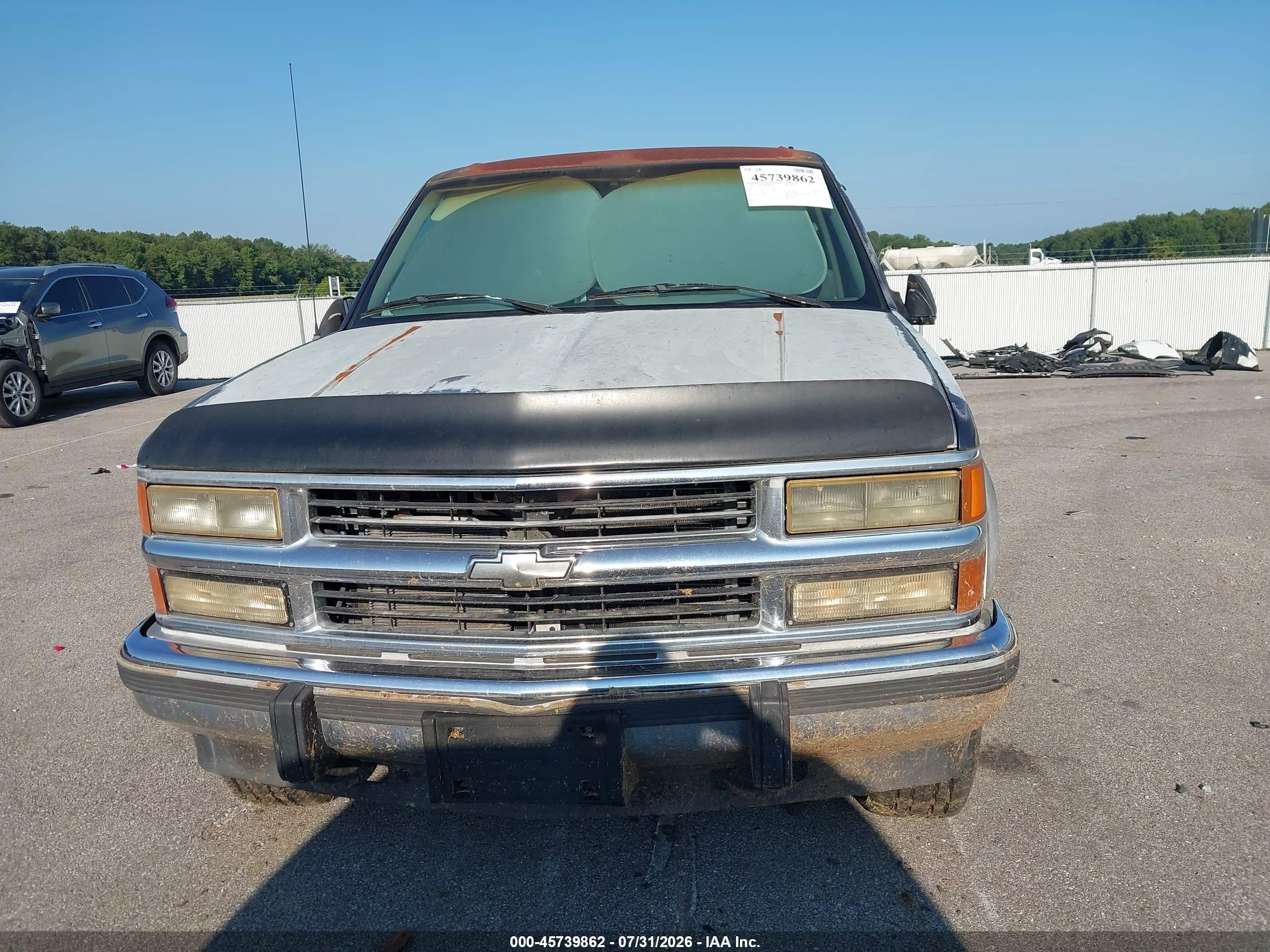 1994 Chevrolet Blazer K1500 Blue vin: 1GNEK18K8RJ337705