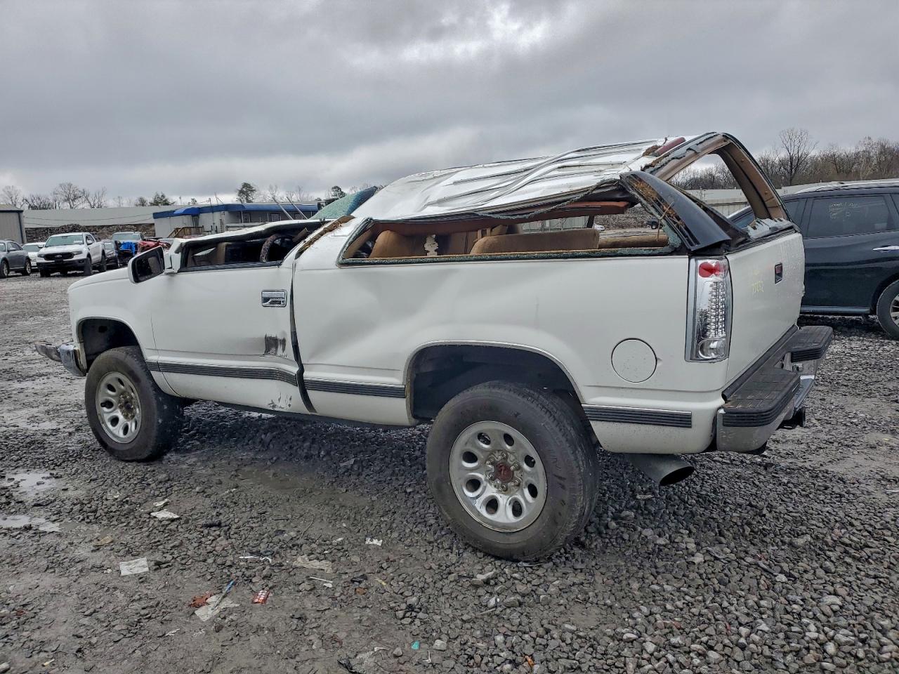 1994 Chevrolet Blazer K1500 White vin: 1GNEK18K8RJ341091