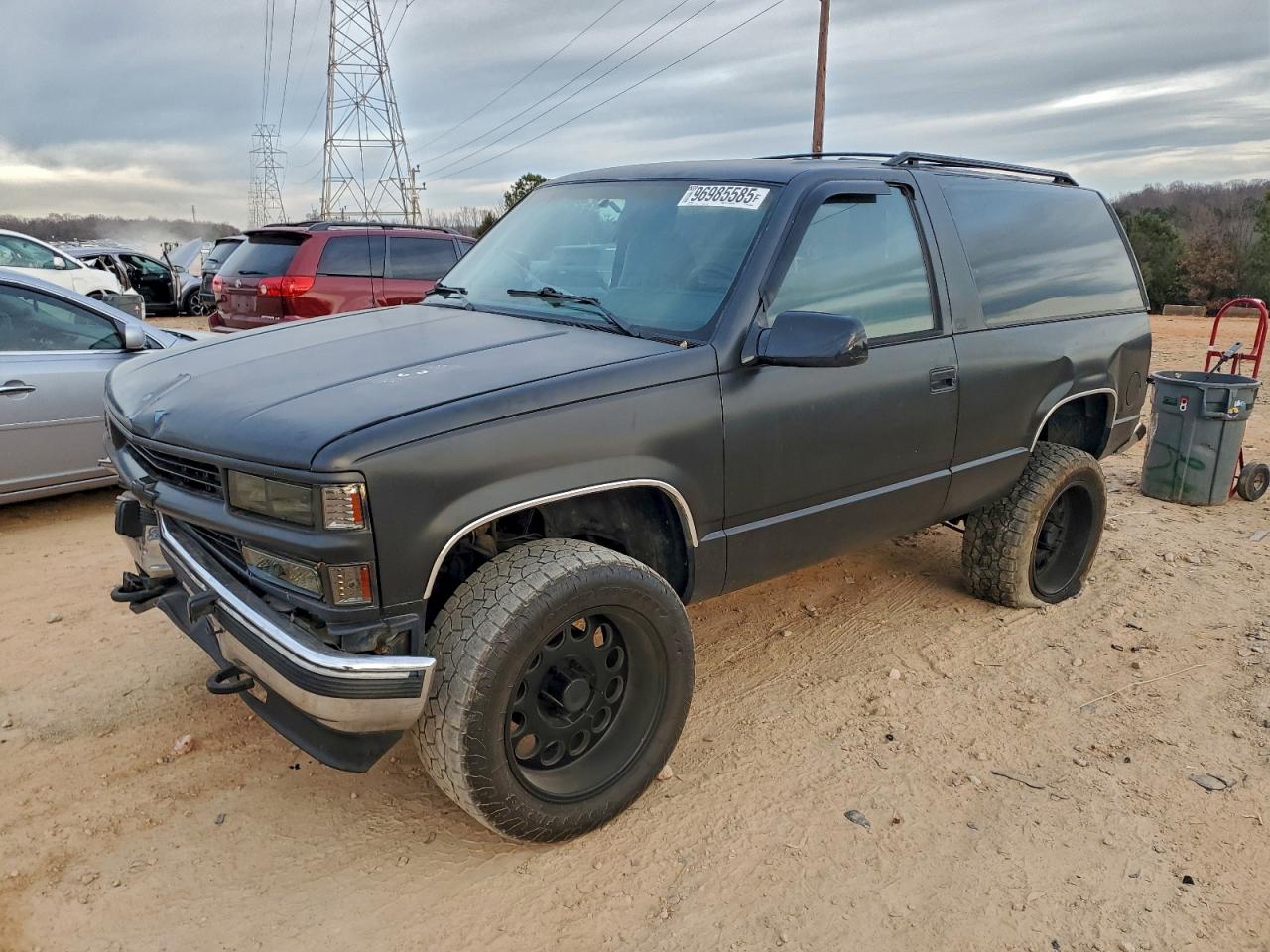 1994 Chevrolet Blazer K1500 Black vin: 1GNEK18K9RJ396908