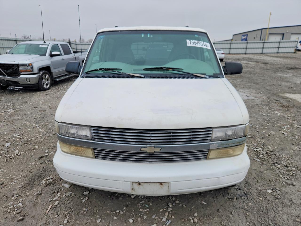 1997 Chevrolet Astro White vin: 1GNEL19W3VB165814
