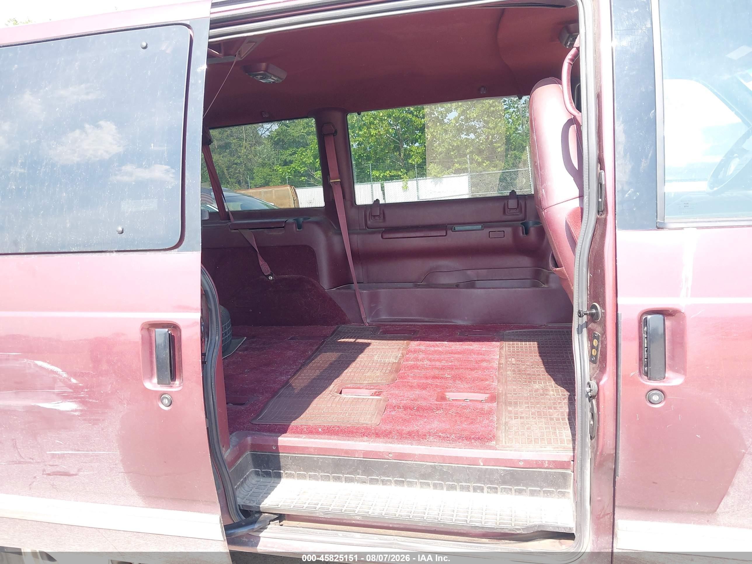 1998 Chevrolet Astro Passenger   Red vin: 1GNEL19W8WB134561