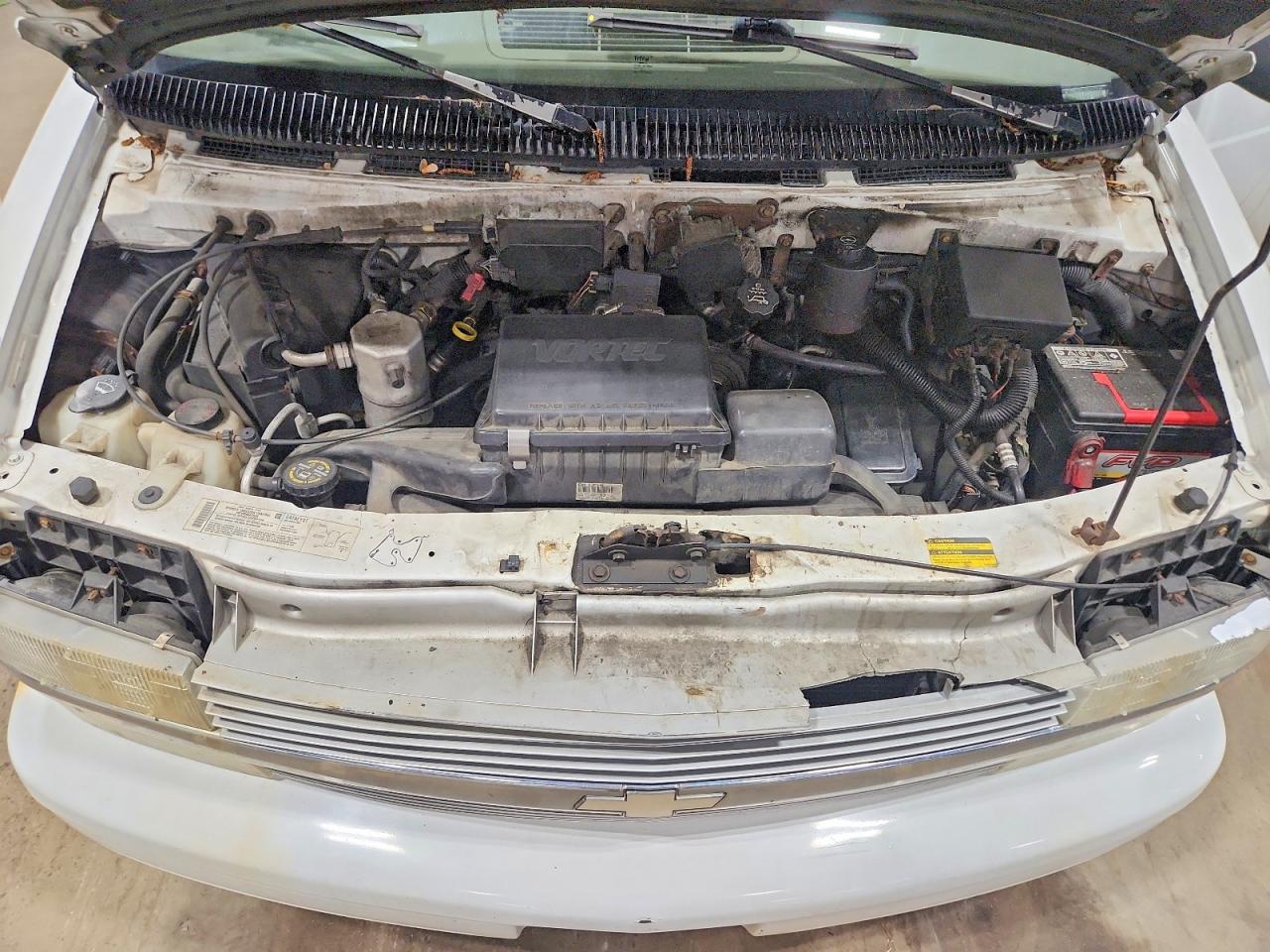 2005 Chevrolet Astro White vin: 1GNEL19X15B129290