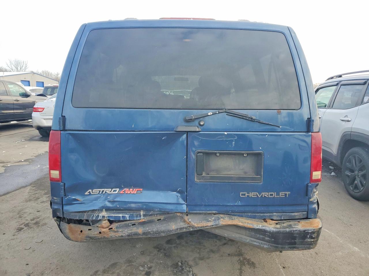 2004 Chevrolet Astro Blue vin: 1GNEL19X34EB12426
