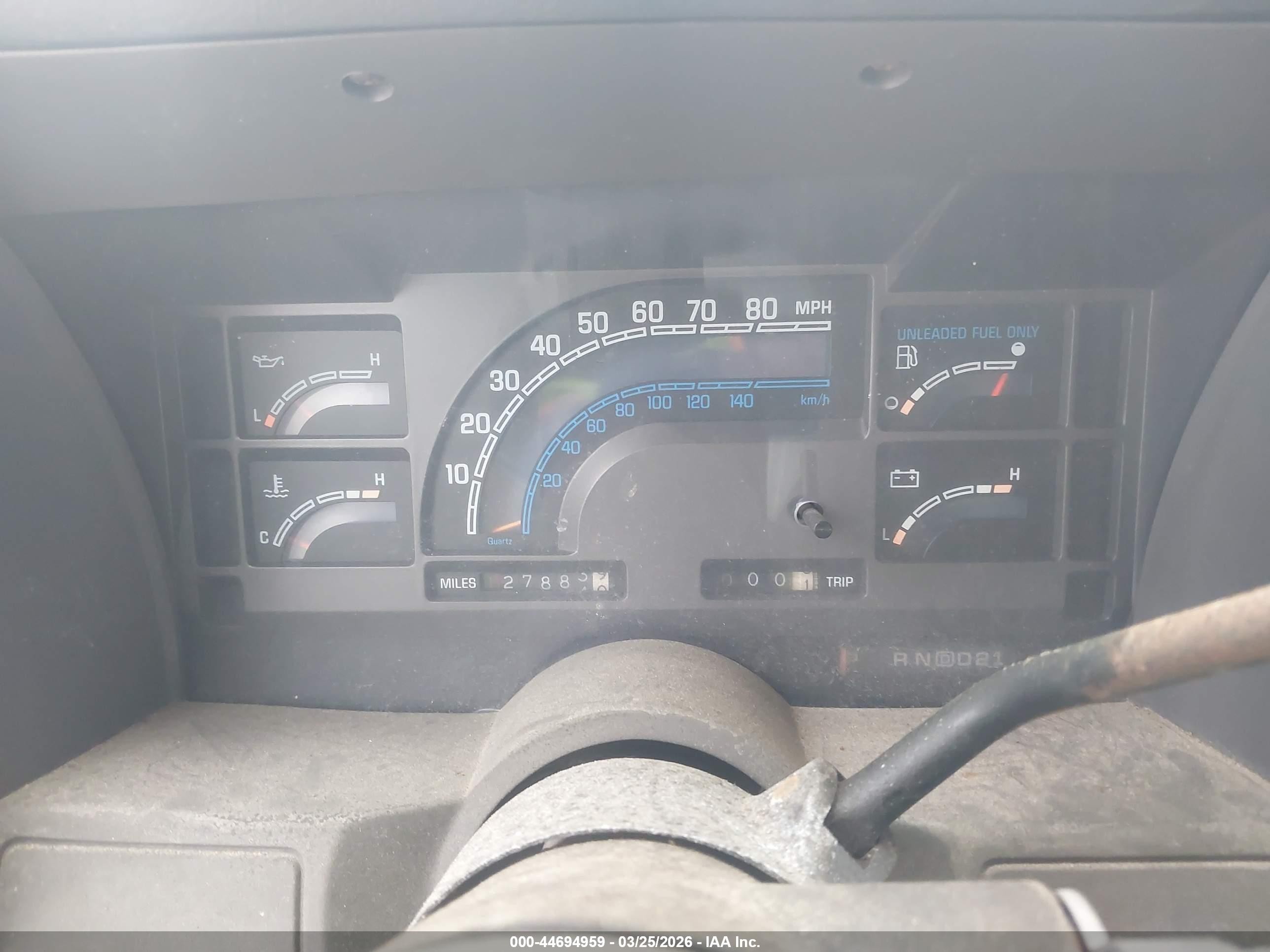 1991 Chevrolet Astro   Blue vin: 1GNEL19Z5MB123122