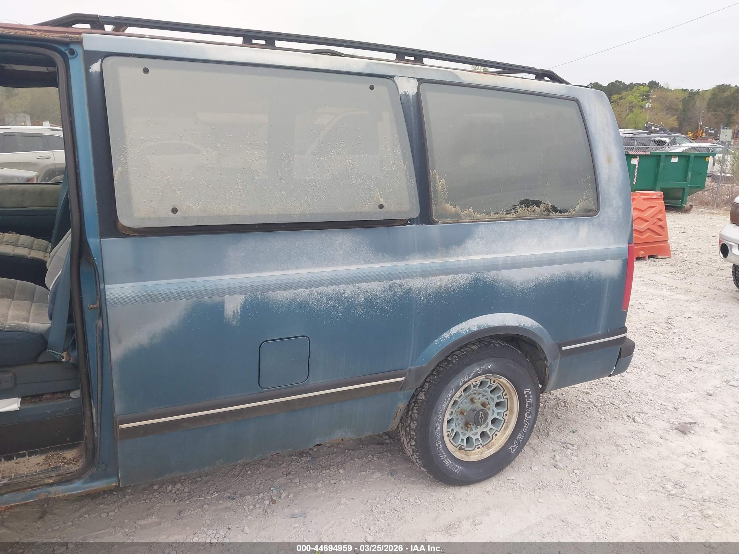 1991 Chevrolet Astro   Blue vin: 1GNEL19Z5MB123122
