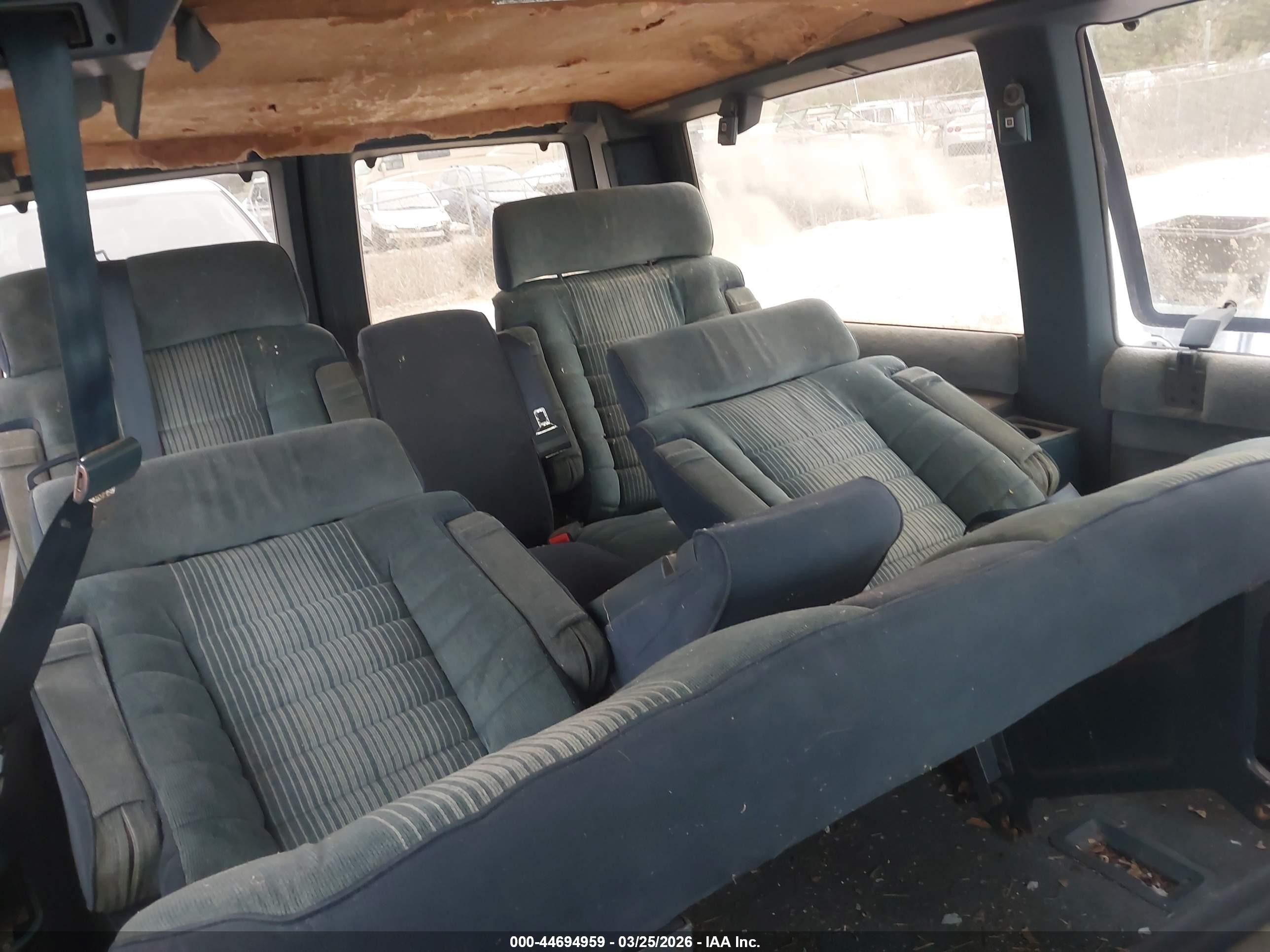 1991 Chevrolet Astro   Blue vin: 1GNEL19Z5MB123122