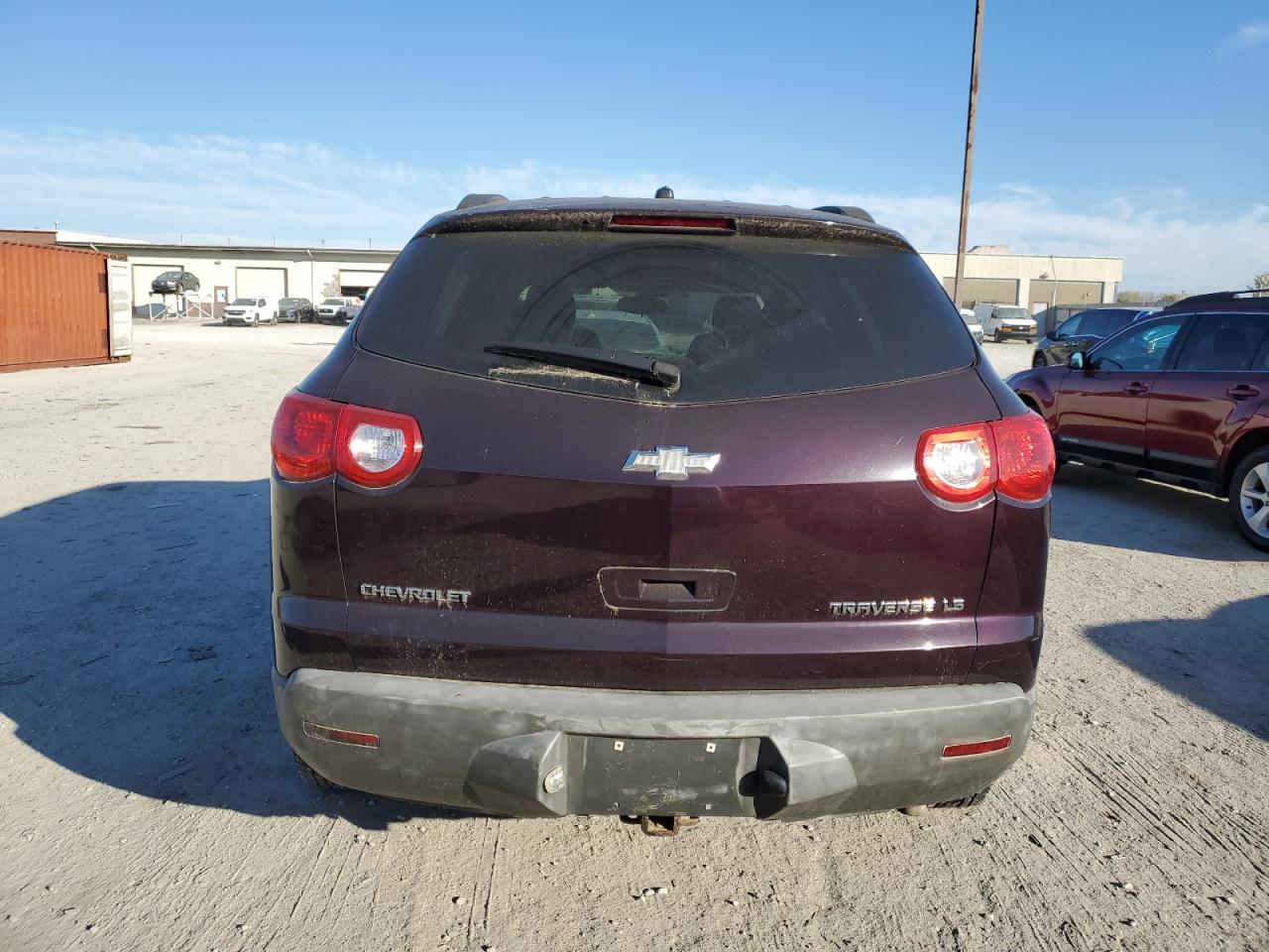 2009 Chevrolet Traverse Ls Фиолетовый vin: 1GNER13D39S150533