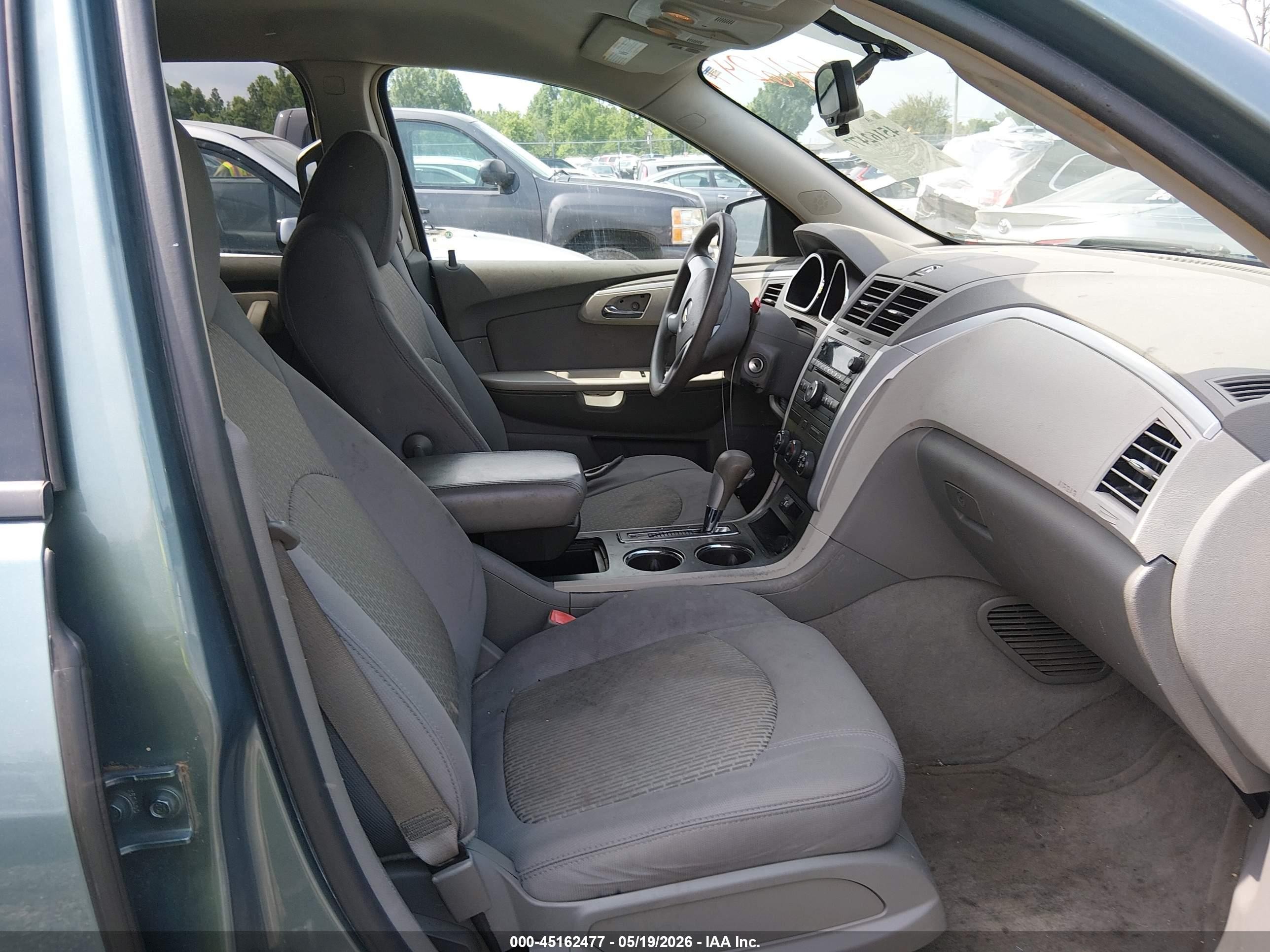 2009 Chevrolet Traverse Ls Green vin: 1GNER13D79S166511