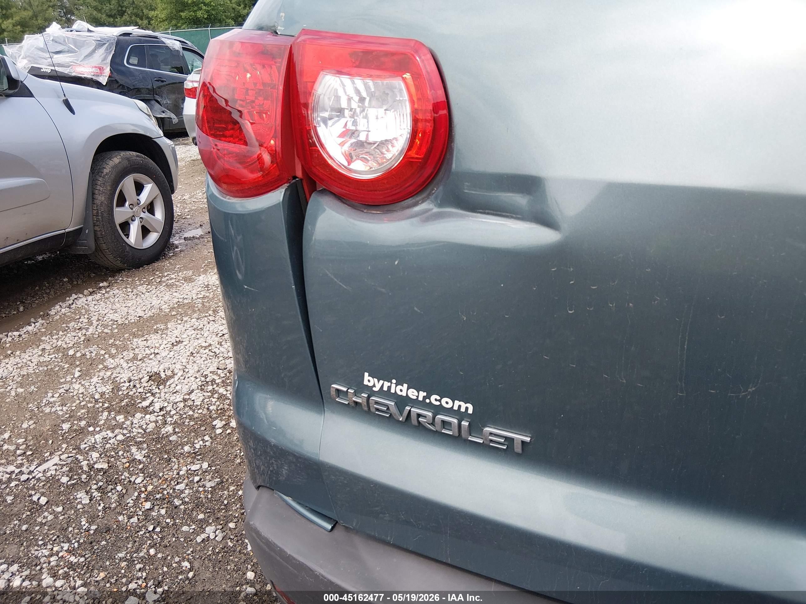 2009 Chevrolet Traverse Ls Green vin: 1GNER13D79S166511