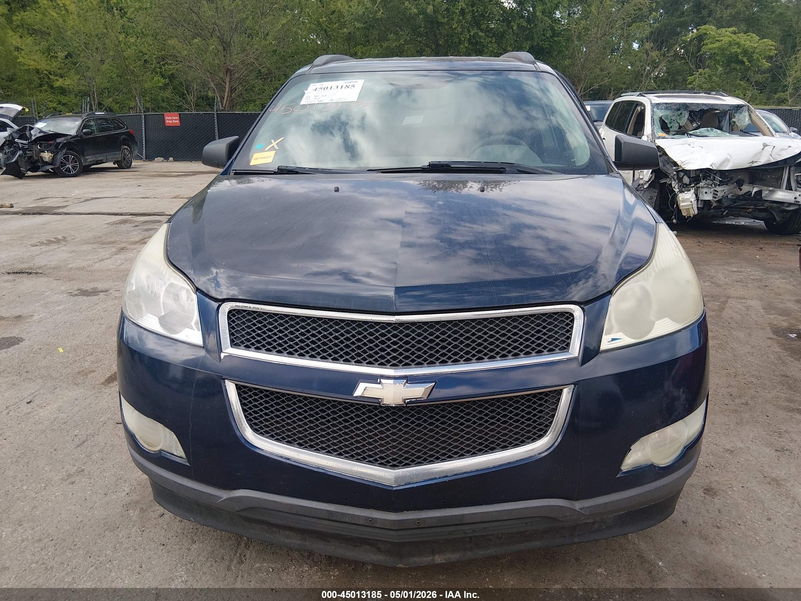 2009 Chevrolet Traverse Ls Navy vin: 1GNER13D89S173600