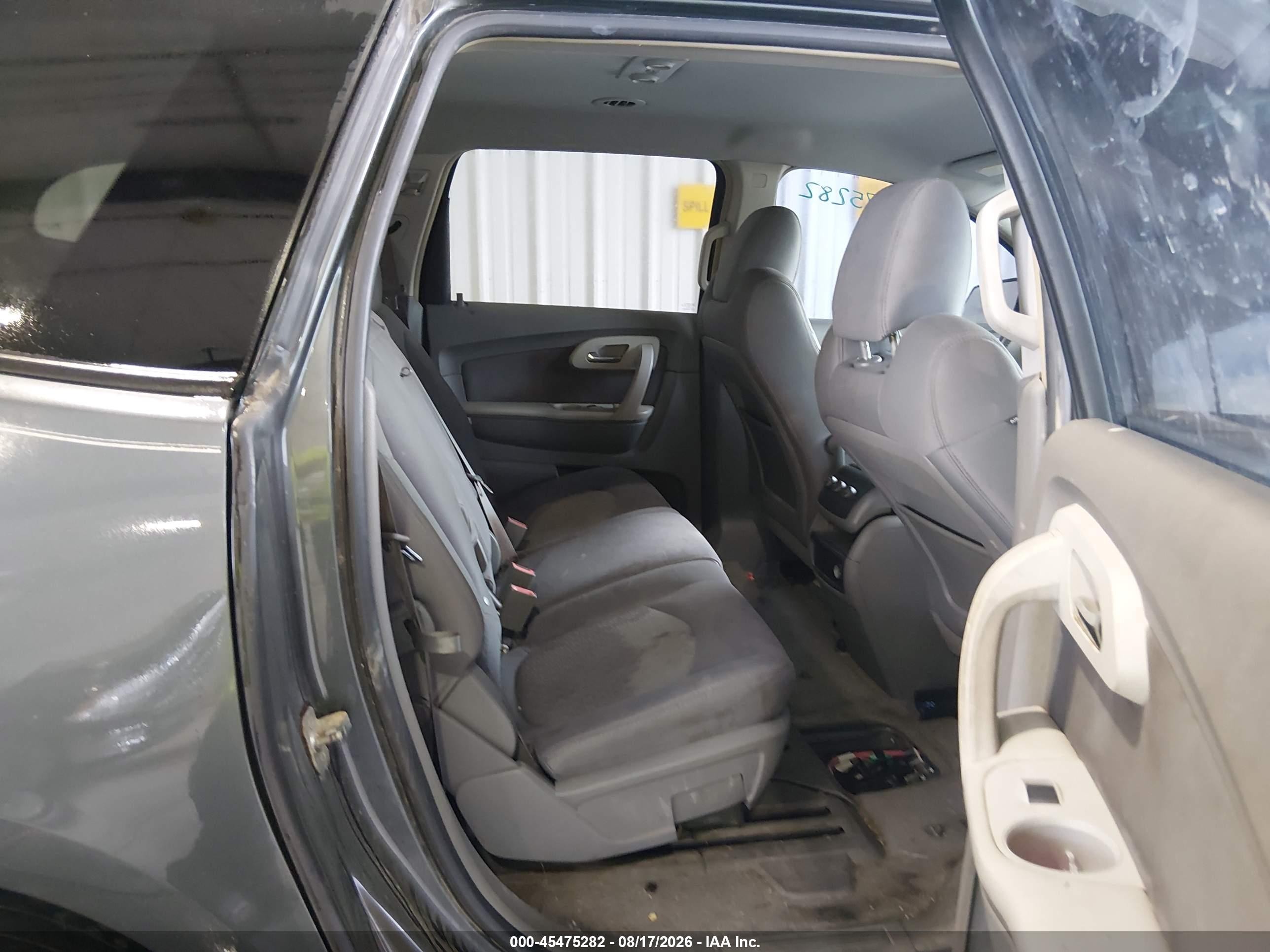 2009 Chevrolet Traverse Ls Gray vin: 1GNER13DX9S160752