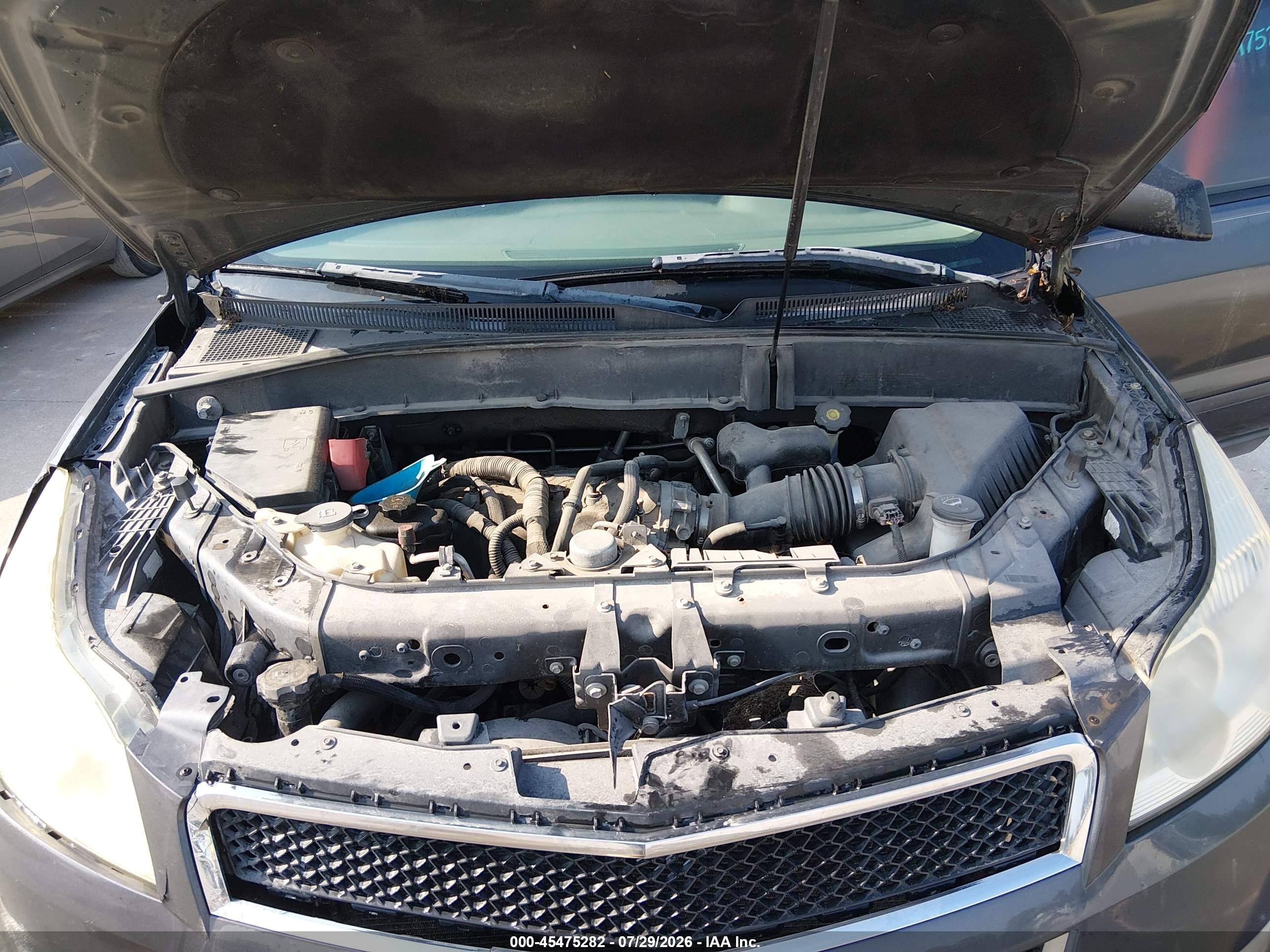 2009 Chevrolet Traverse Ls Gray vin: 1GNER13DX9S160752