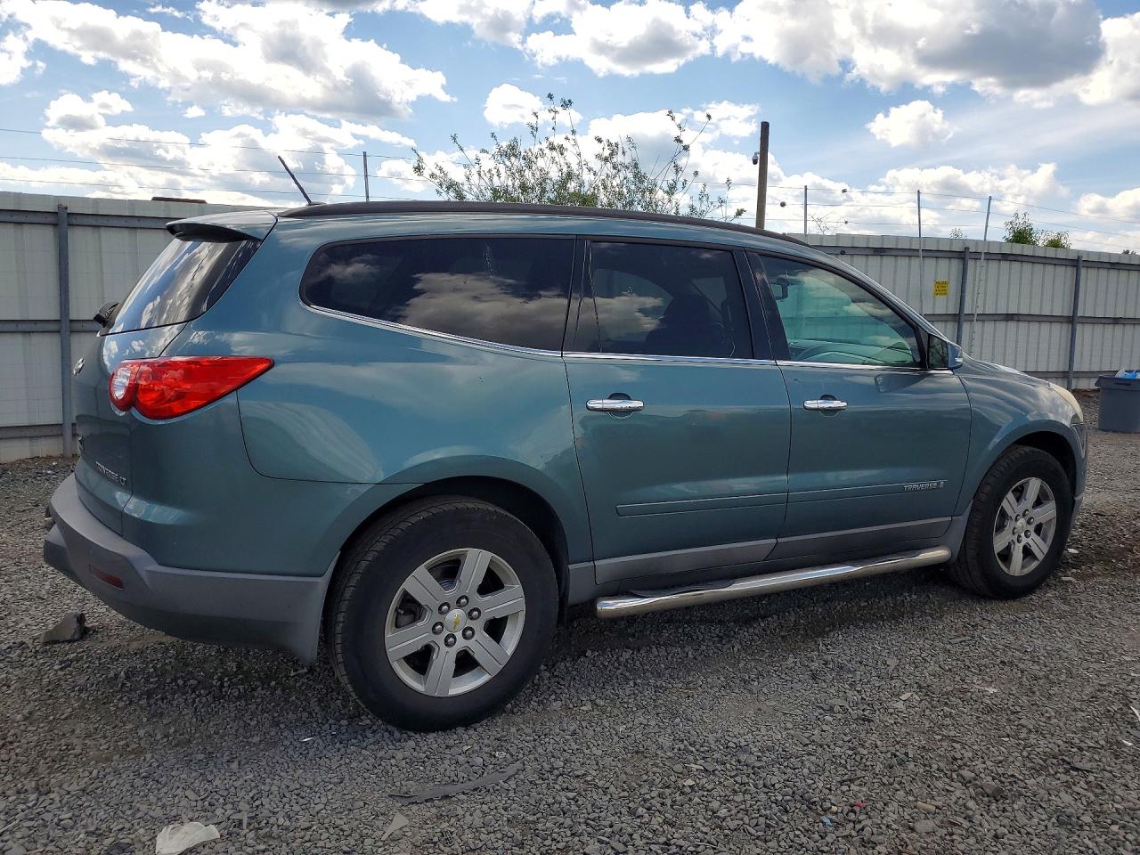 2009 Chevrolet Traverse Lt Teal vin: 1GNER23D09S165657