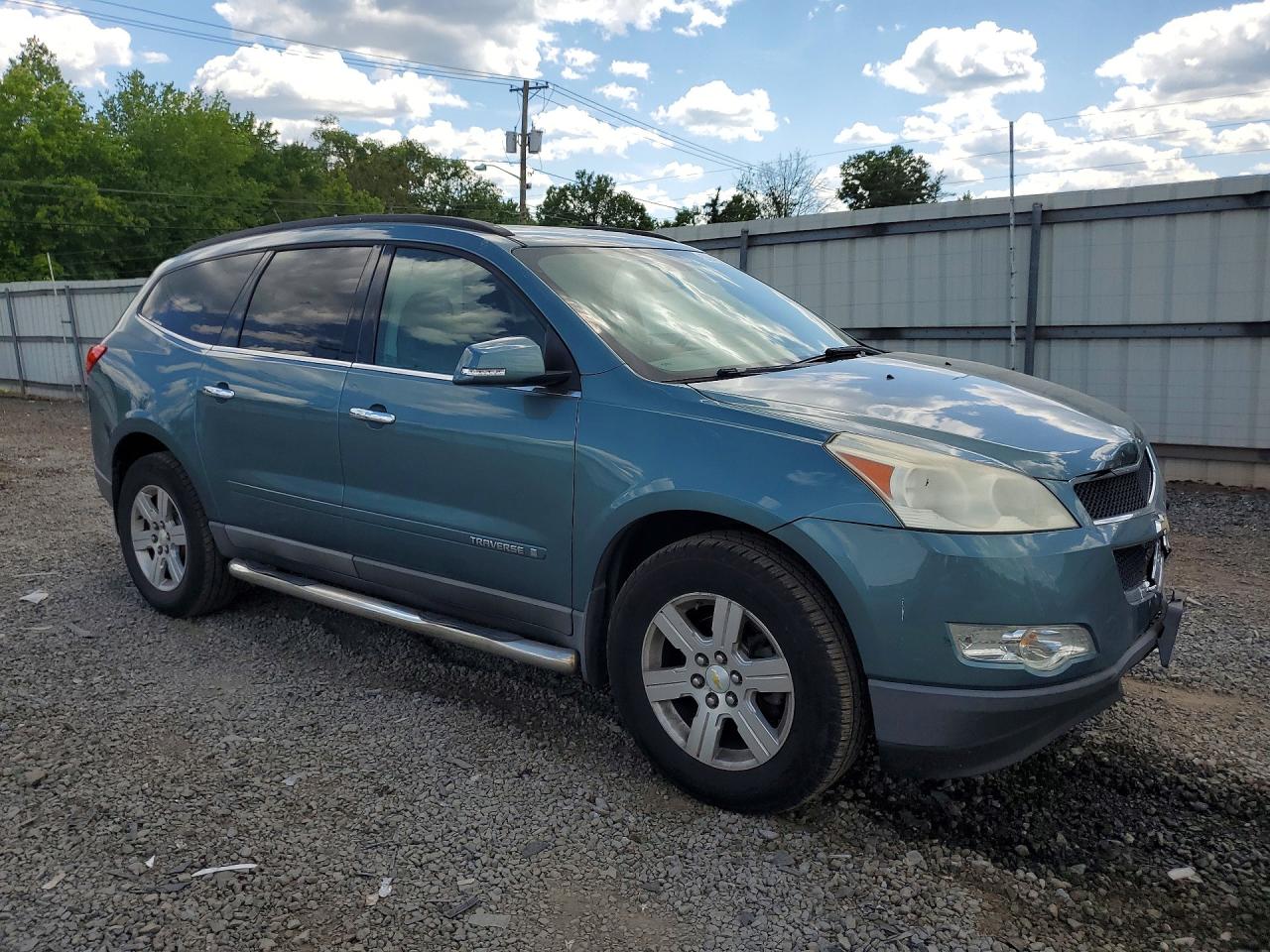 2009 Chevrolet Traverse Lt Teal vin: 1GNER23D09S165657