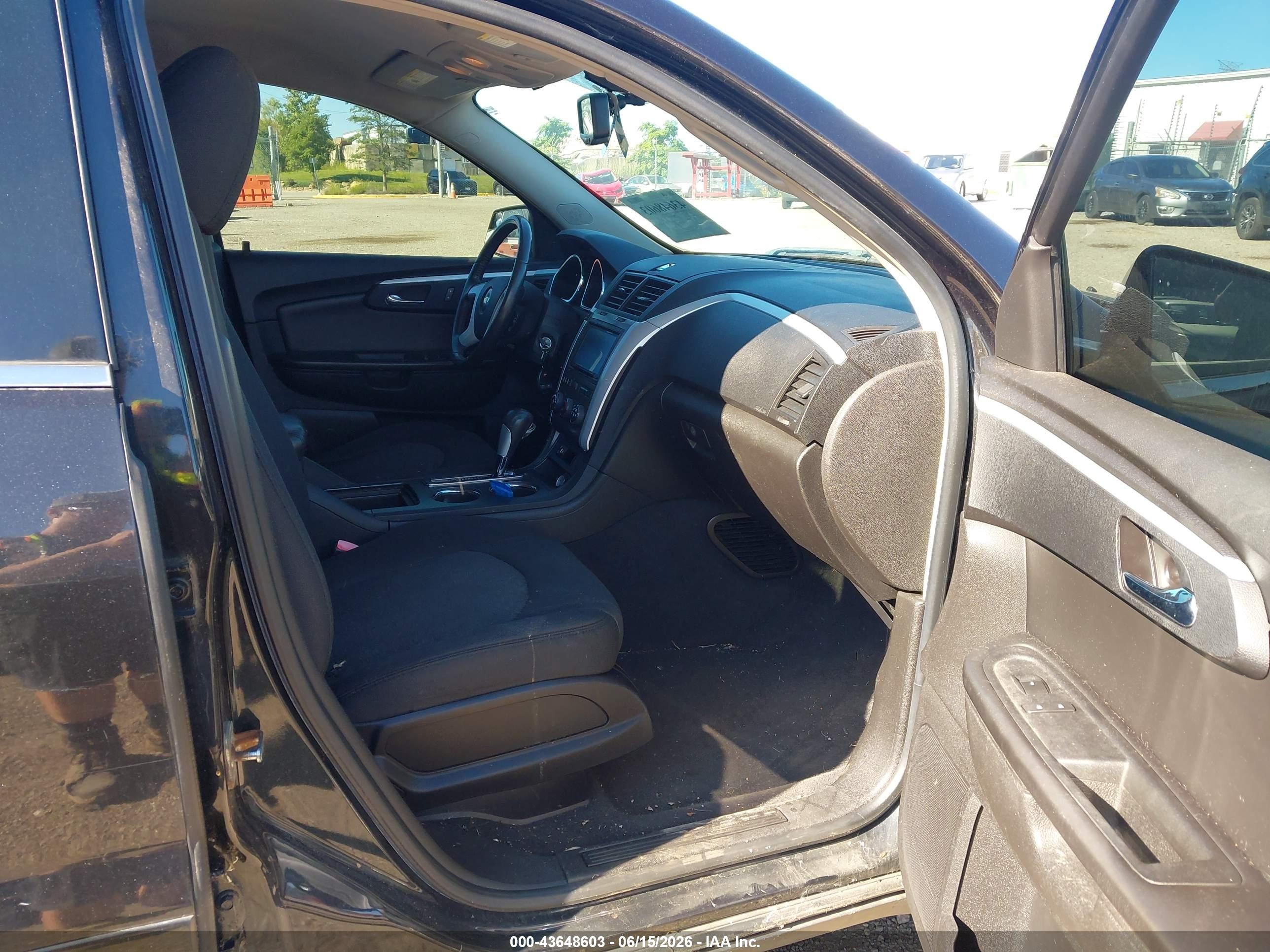 2009 Chevrolet Traverse Lt Black vin: 1GNER23D09S174892