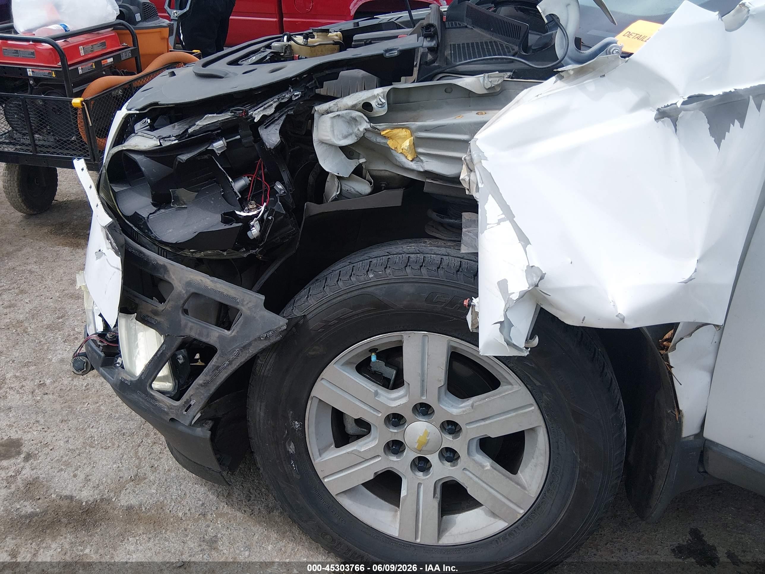 2009 Chevrolet Traverse Lt White vin: 1GNER23D09S176268