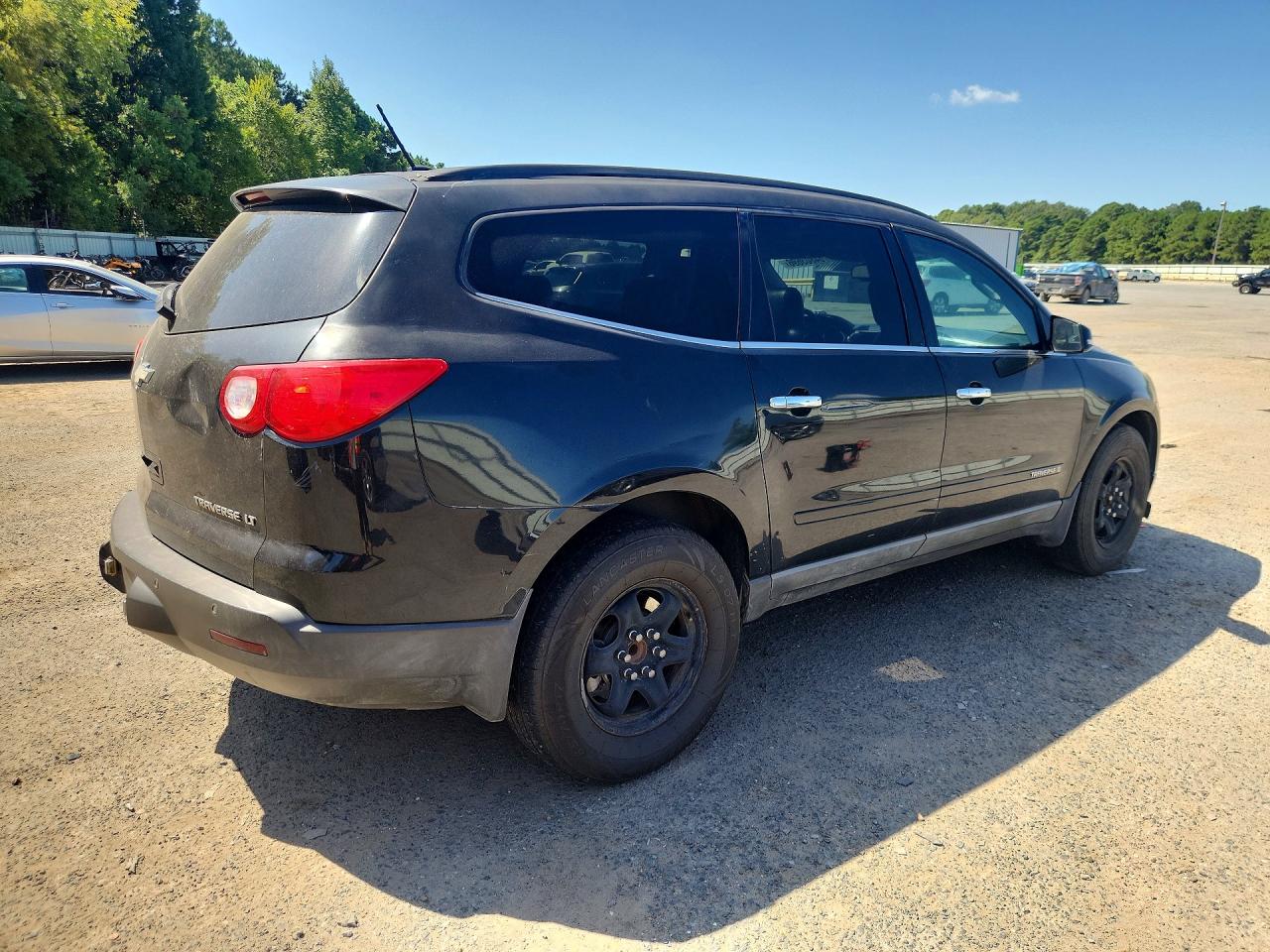 2009 Chevrolet Traverse Lt Черный vin: 1GNER23D19S156353