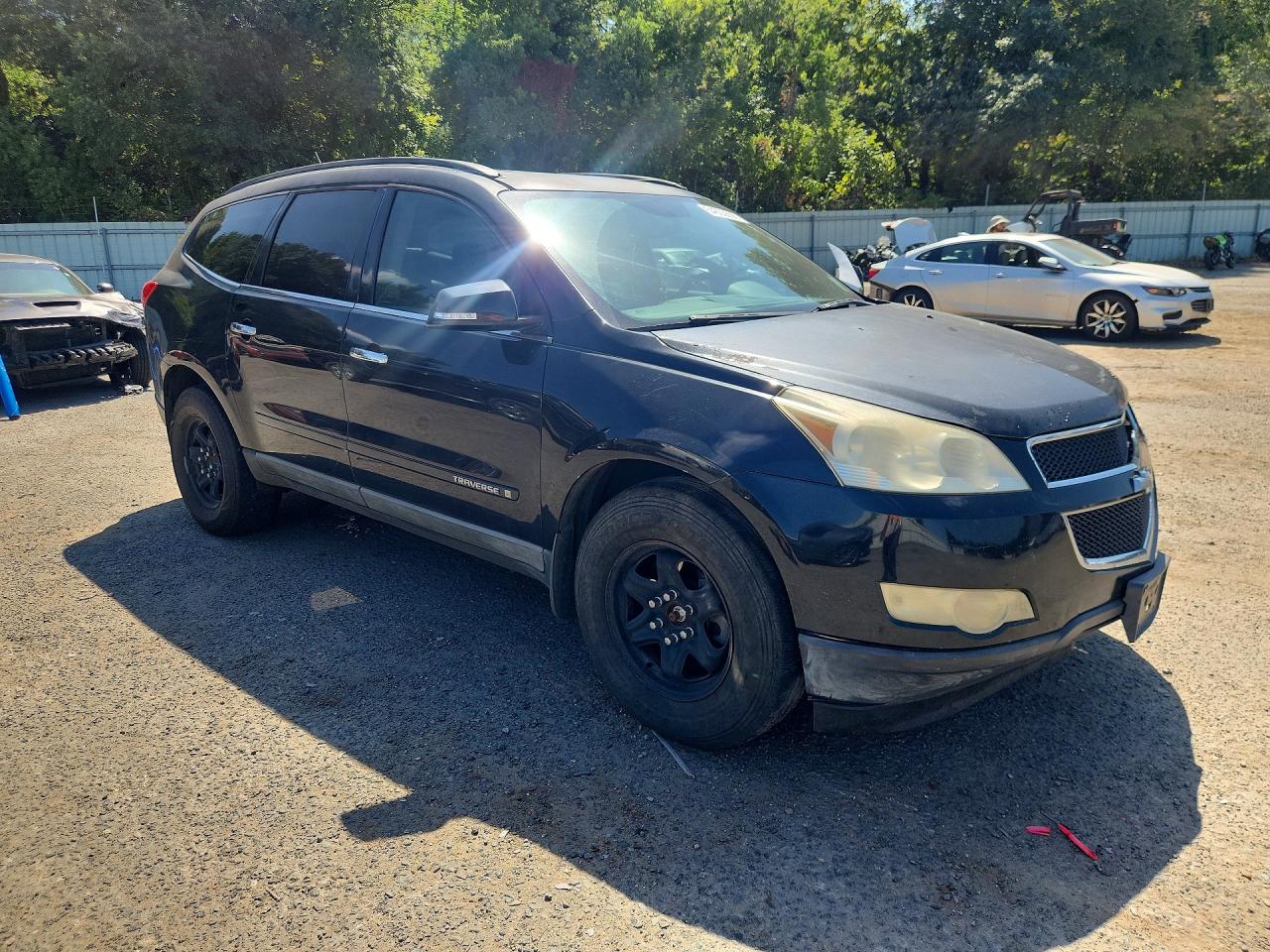 2009 Chevrolet Traverse Lt Черный vin: 1GNER23D19S156353