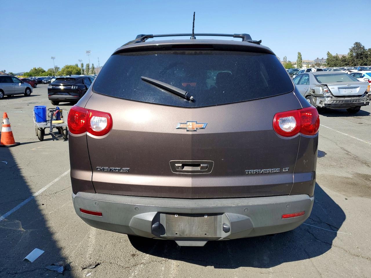 2009 Chevrolet Traverse Lt Brown vin: 1GNER23D29S137861