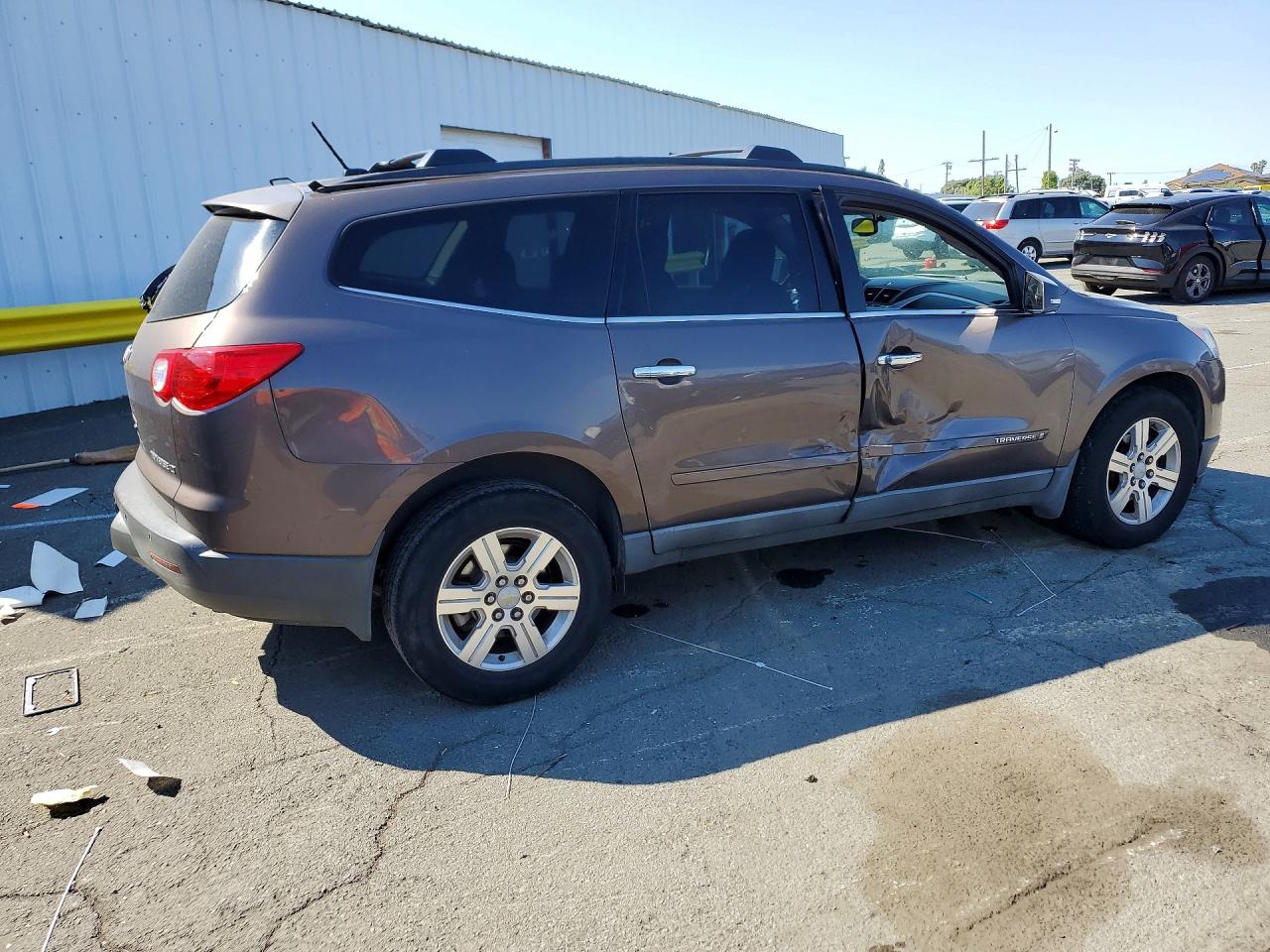 2009 Chevrolet Traverse Lt Brown vin: 1GNER23D29S137861