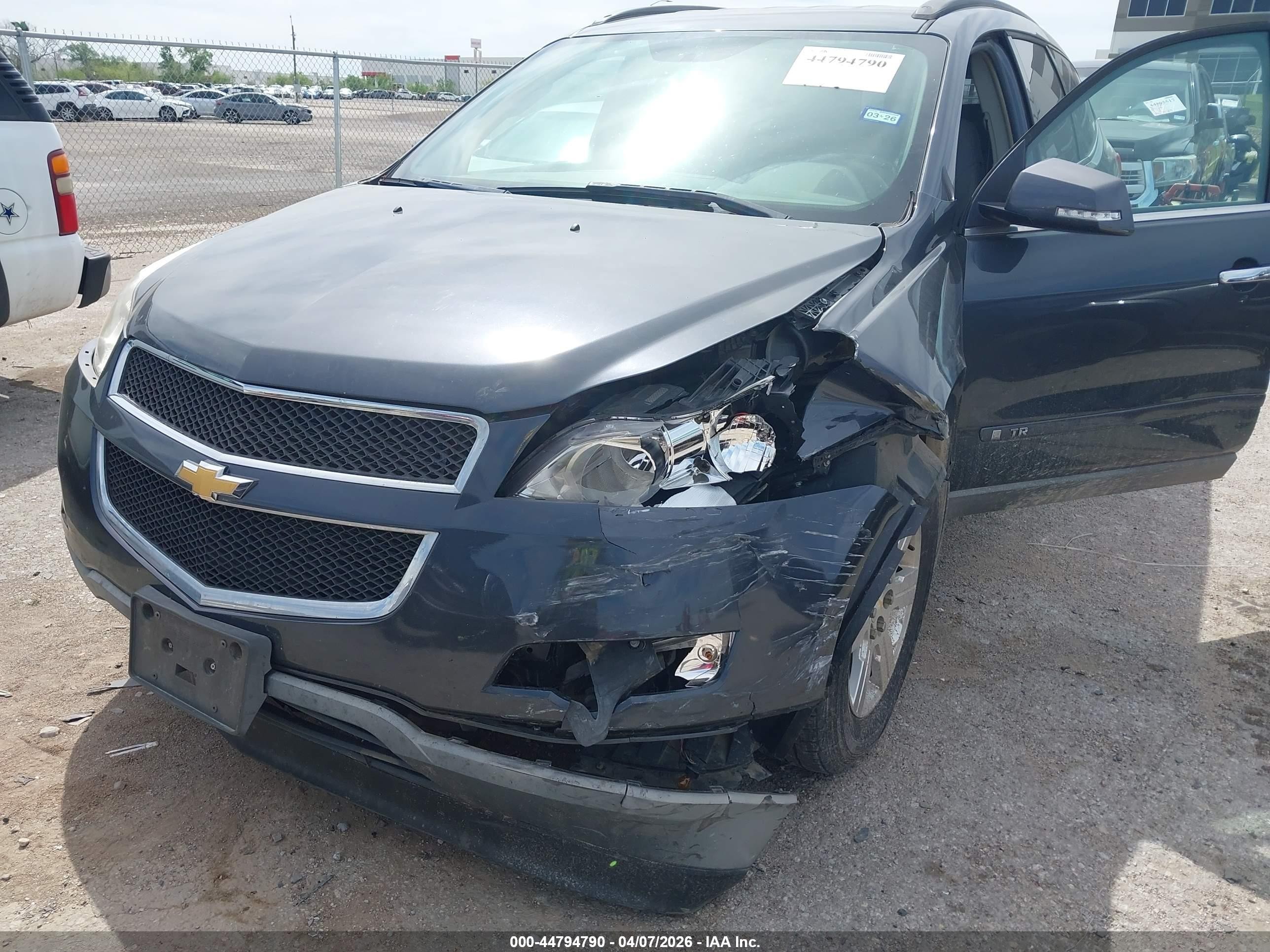 2009 Chevrolet Traverse Lt Gray vin: 1GNER23D59S115689