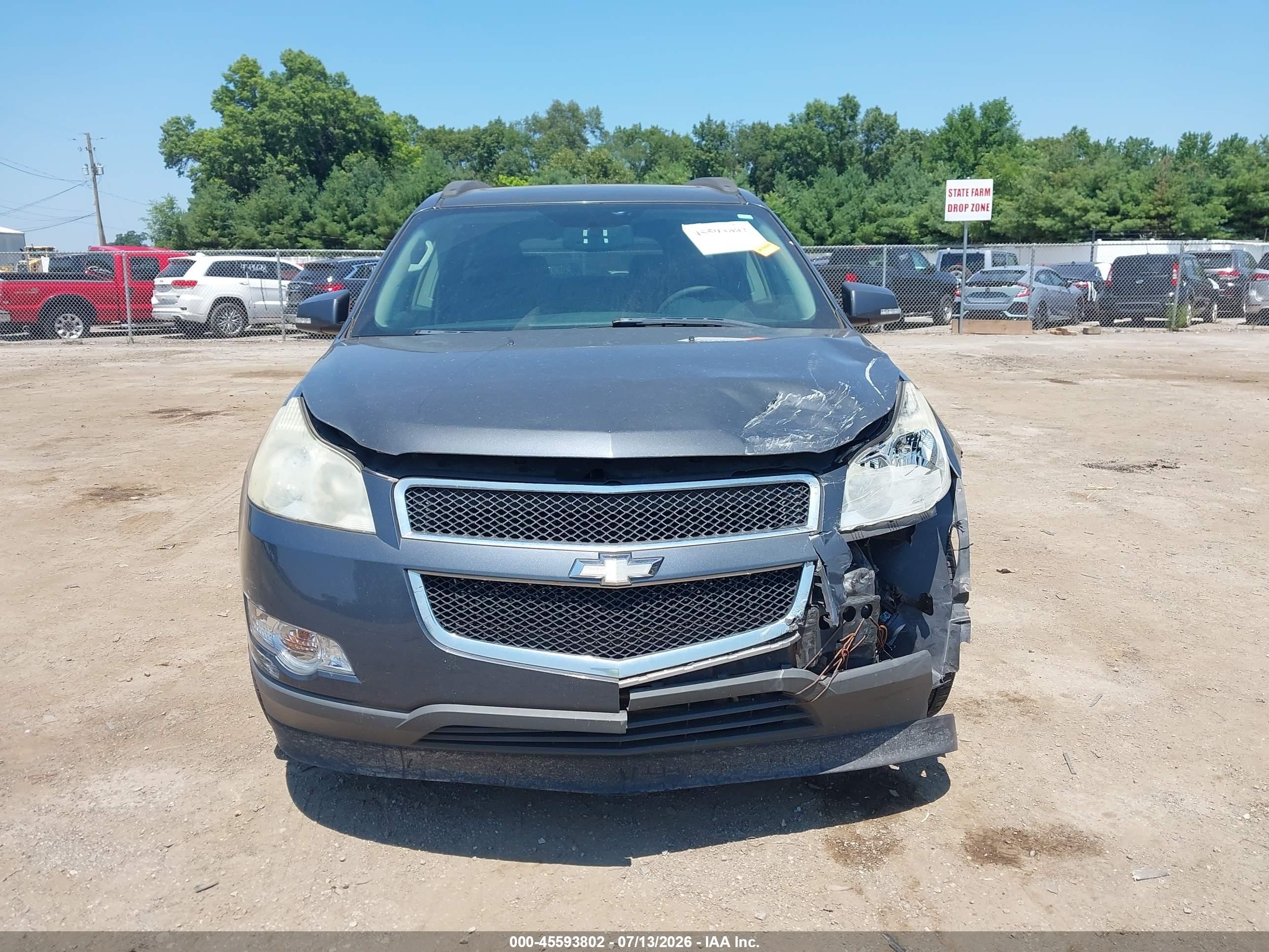 2009 Chevrolet Traverse Lt Gray vin: 1GNER23D69S101591