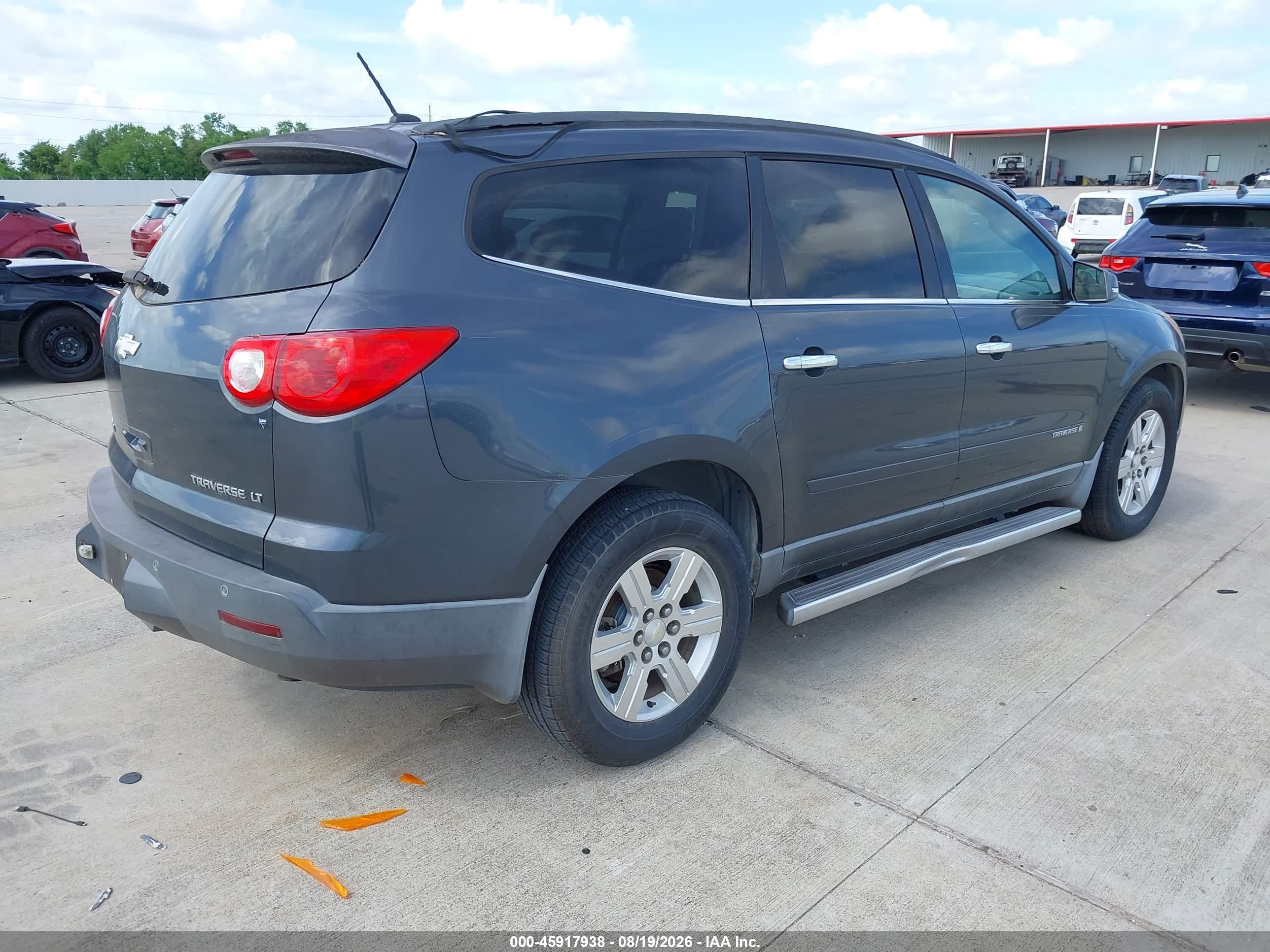 2009 Chevrolet Traverse Lt Серый vin: 1GNER23D79S102880