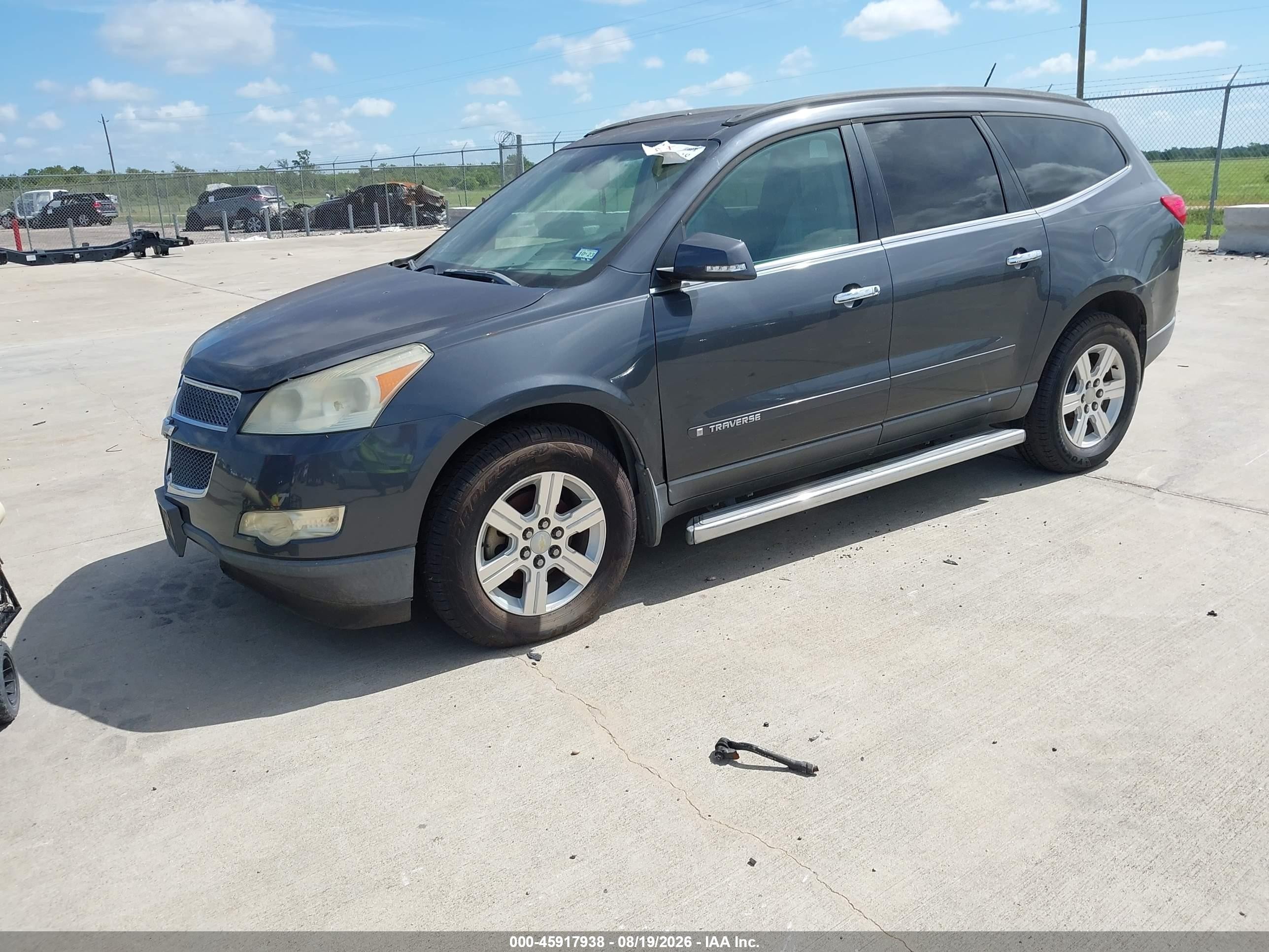 2009 Chevrolet Traverse Lt Серый vin: 1GNER23D79S102880