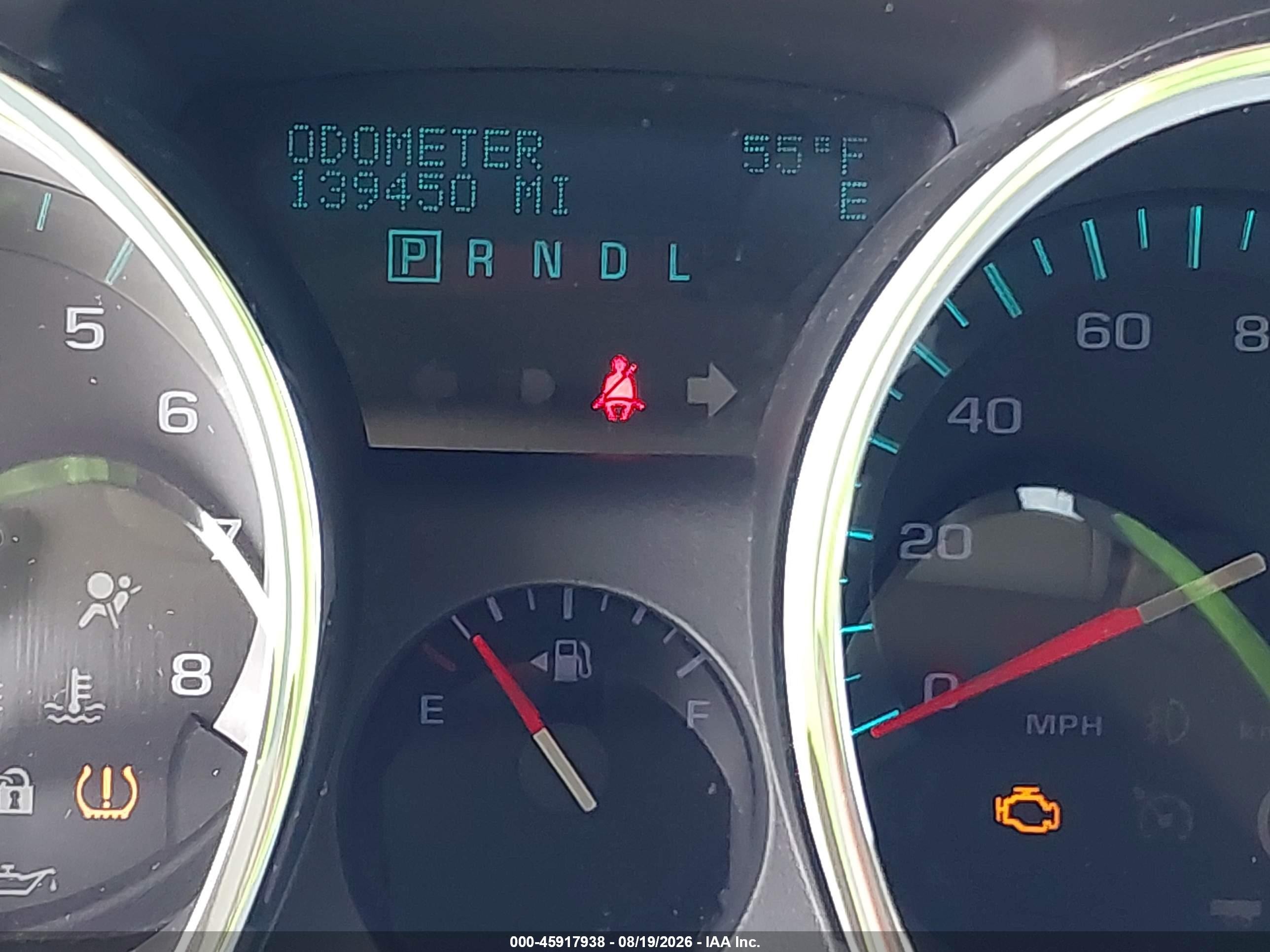 2009 Chevrolet Traverse Lt Серый vin: 1GNER23D79S102880