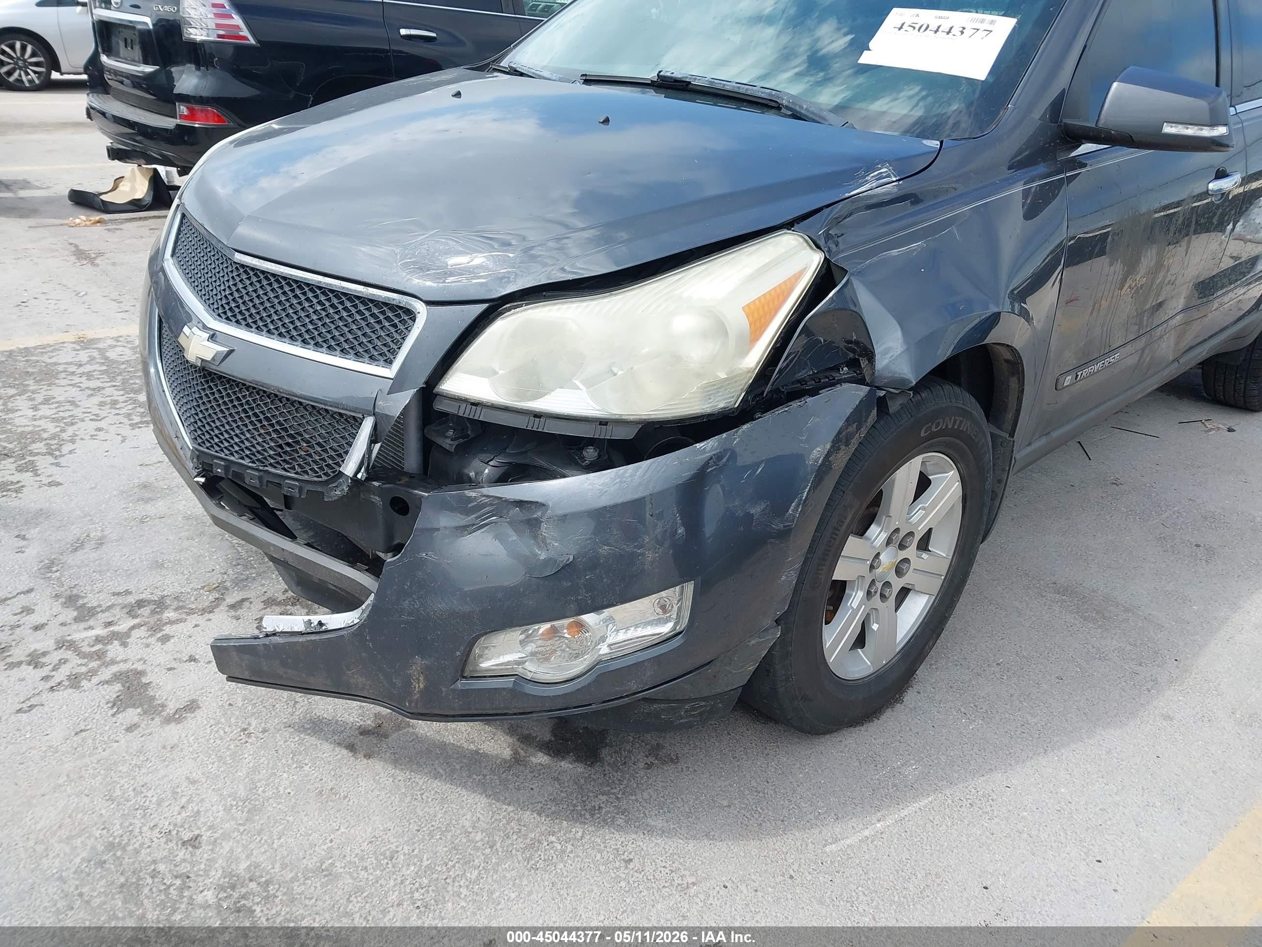 2009 Chevrolet Traverse Lt Зеленый vin: 1GNER23D89S106467