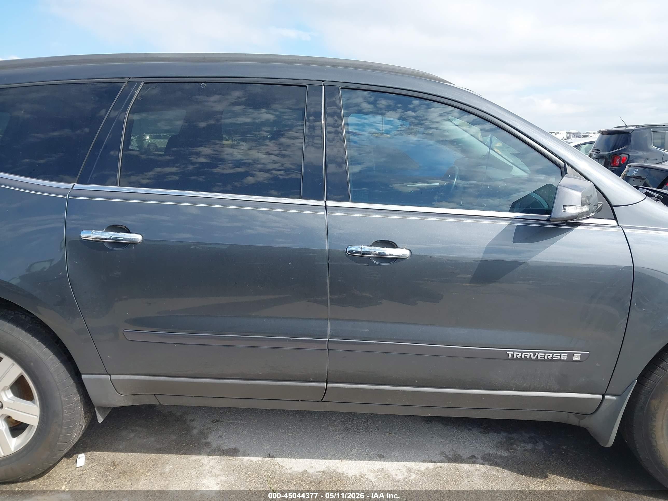2009 Chevrolet Traverse Lt Зеленый vin: 1GNER23D89S106467