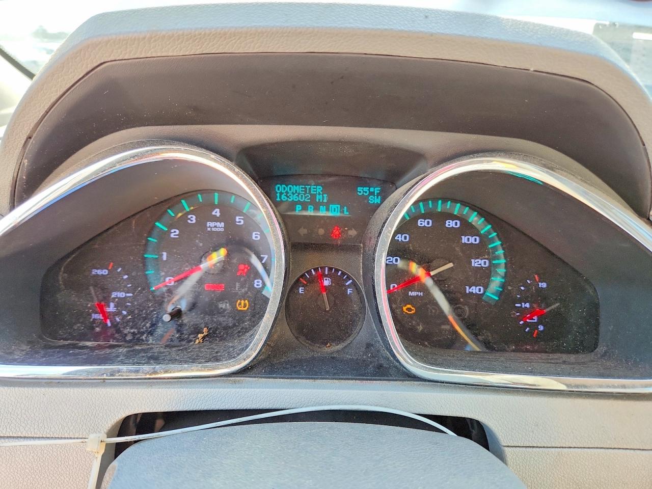 2009 Chevrolet Traverse Lt White vin: 1GNER23D89S172114