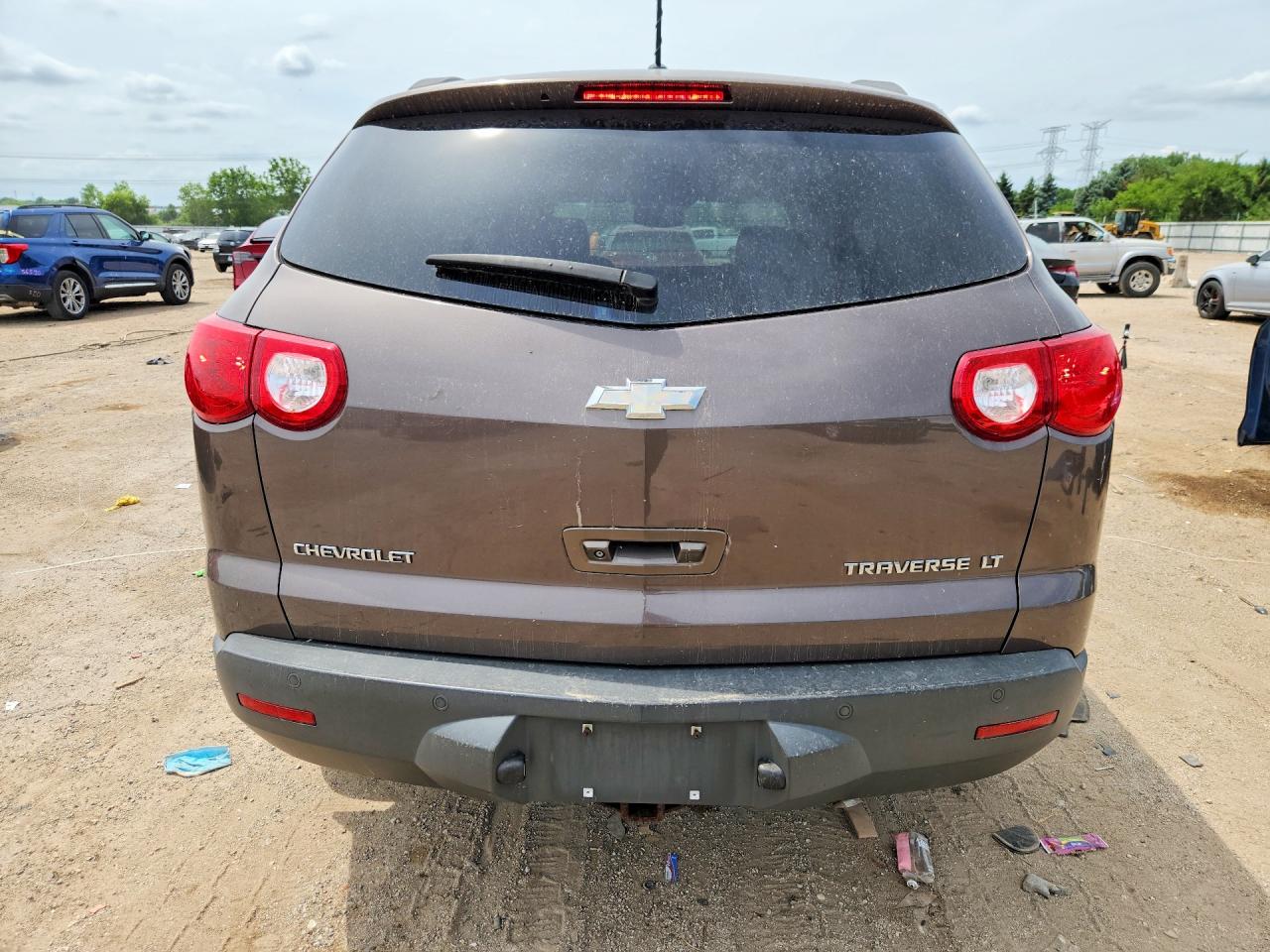 2009 Chevrolet Traverse Lt Brown vin: 1GNER23D89S174638