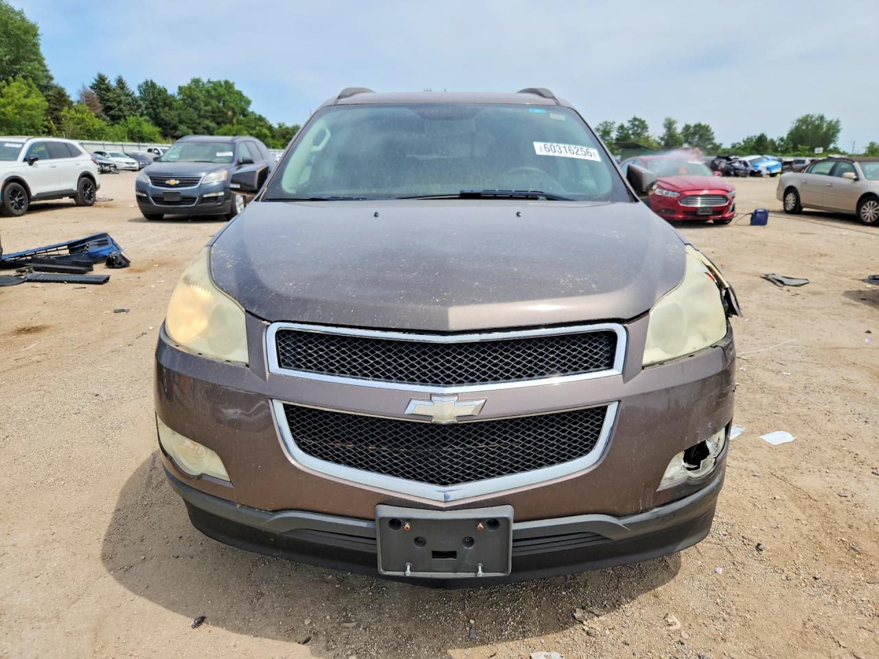 2009 Chevrolet Traverse Lt Brown vin: 1GNER23D89S174638