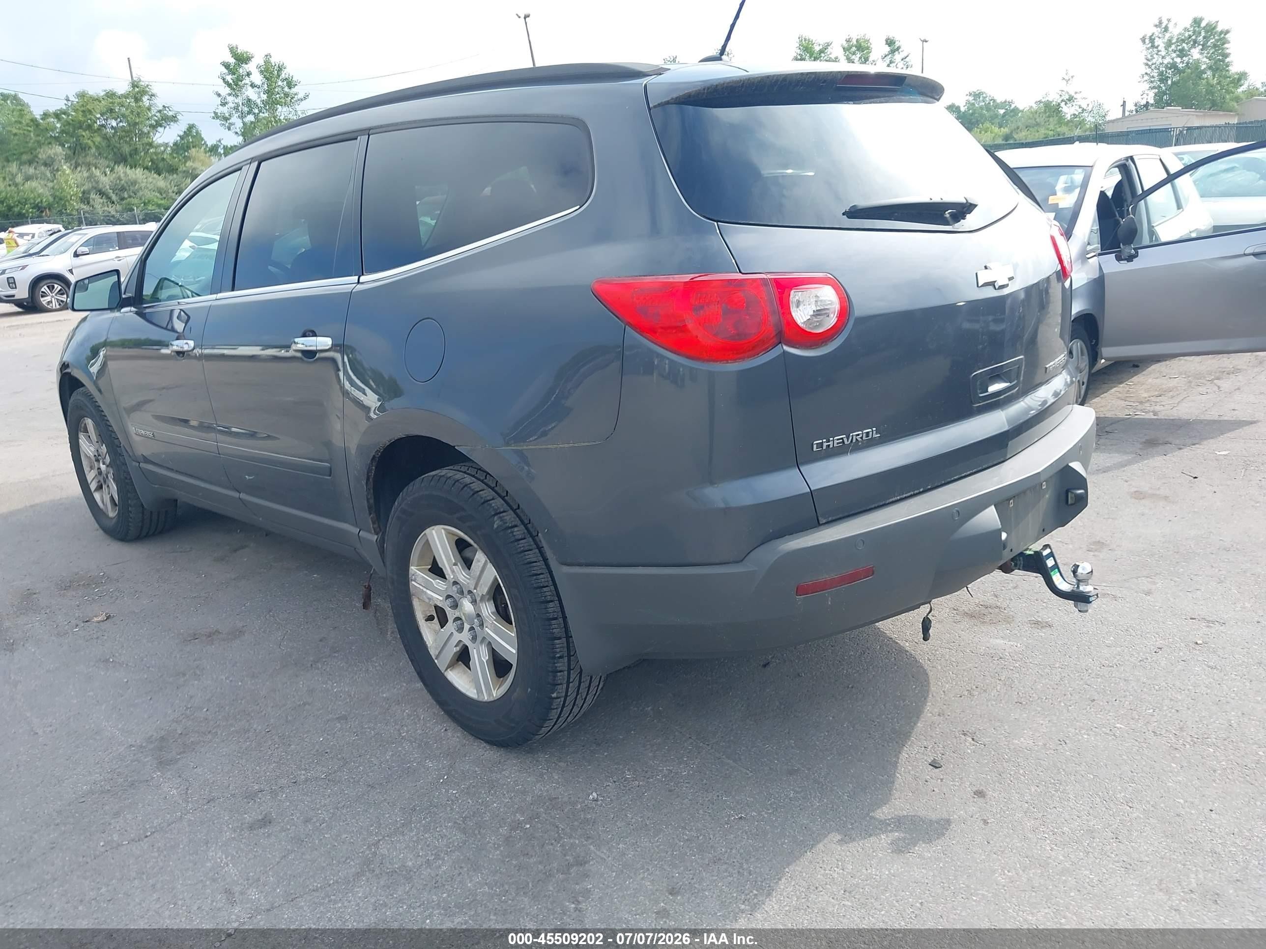 2009 Chevrolet Traverse Lt Серый vin: 1GNER23D99S100600