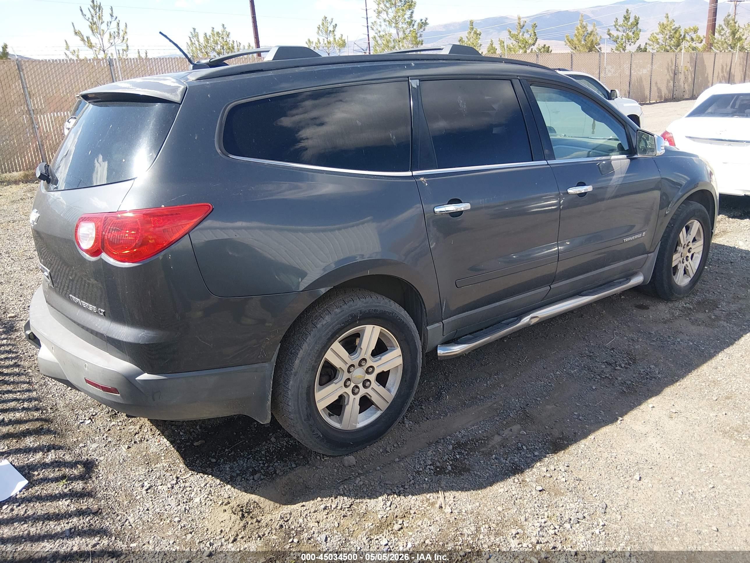 2009 Chevrolet Traverse Lt Blue vin: 1GNER23D99S104033