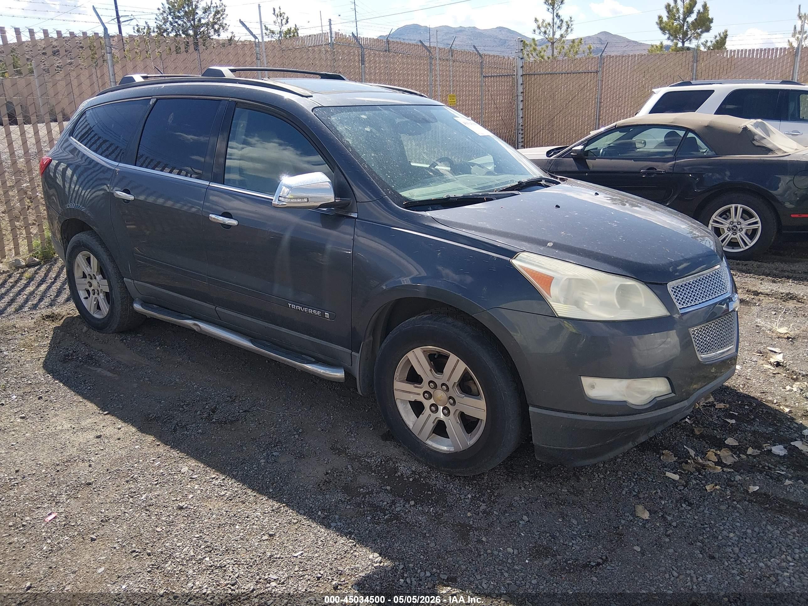 2009 Chevrolet Traverse Lt Blue vin: 1GNER23D99S104033
