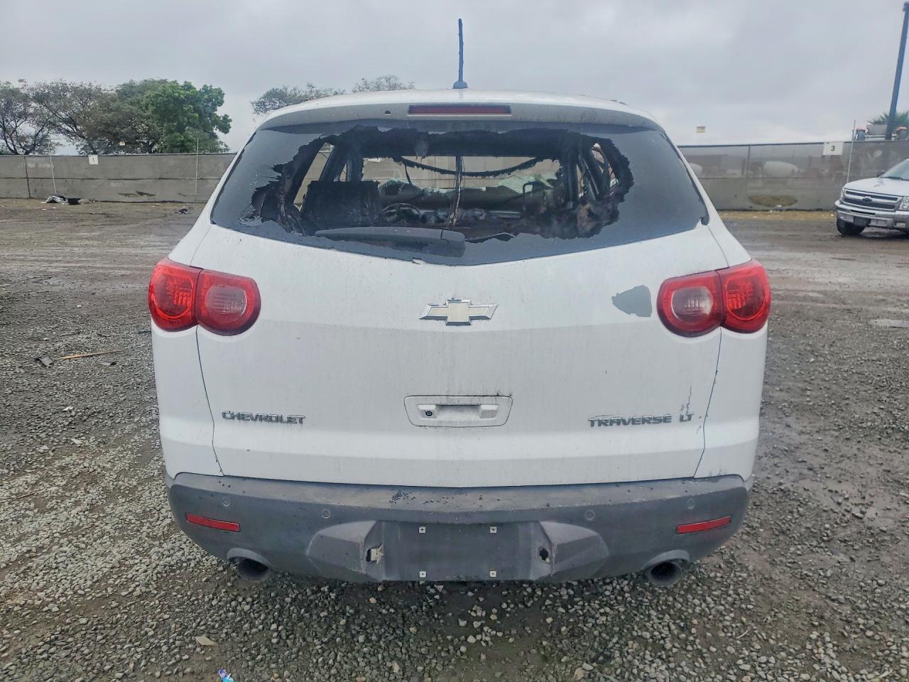 2009 Chev Traverse Lt White vin: 1GNER23D99S109491