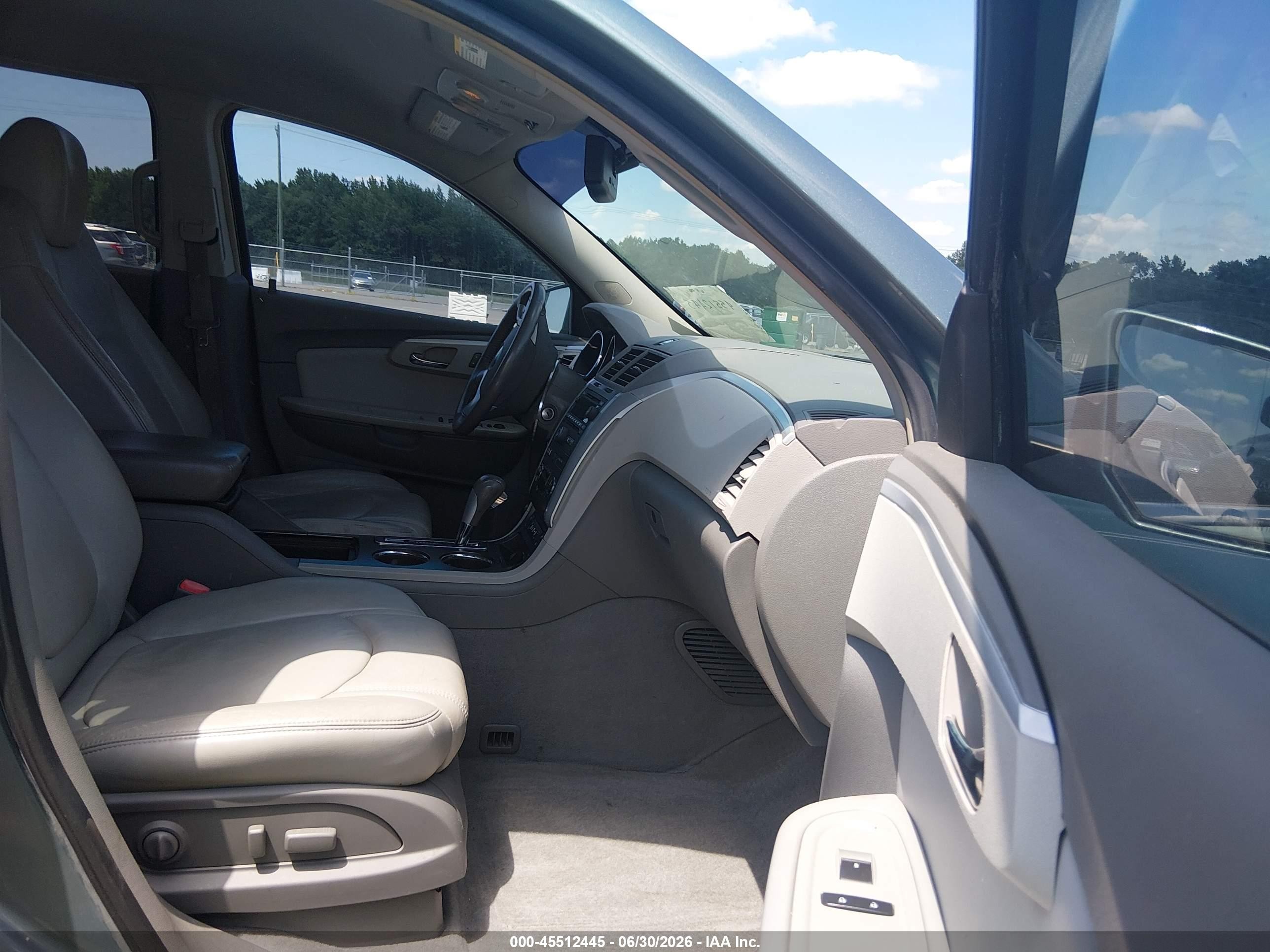 2009 Chevrolet Traverse Lt Teal vin: 1GNER23D99S122631