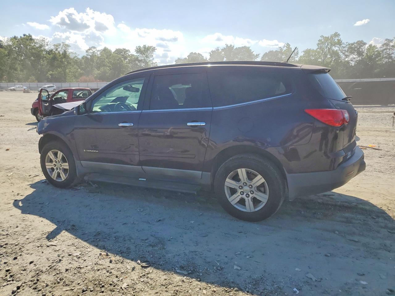 2009 Chevrolet Traverse Lt Purple vin: 1GNER23D99S161588
