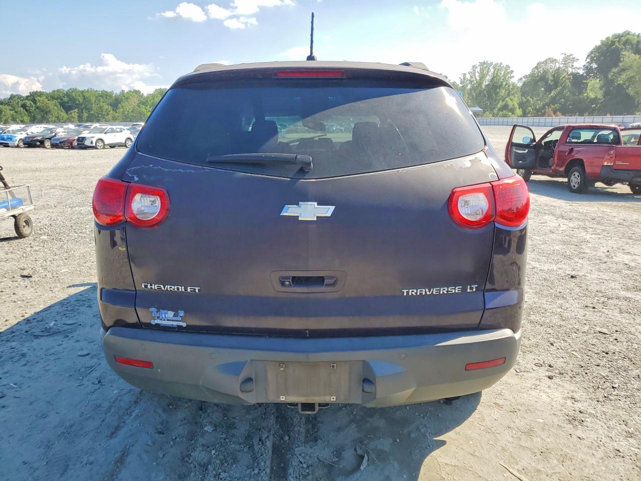 2009 Chevrolet Traverse Lt Purple vin: 1GNER23D99S161588
