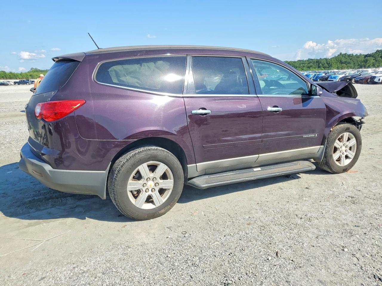 2009 Chevrolet Traverse Lt Purple vin: 1GNER23D99S161588