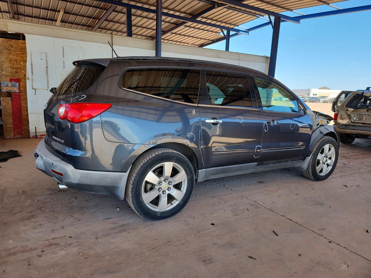 2009 Chevrolet Traverse Lt Gray vin: 1GNER23DX9S127871