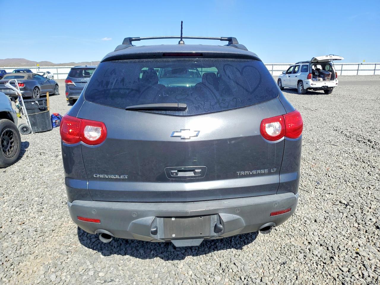 2009 Chevrolet Traverse Lt Gray vin: 1GNER23DX9S132679