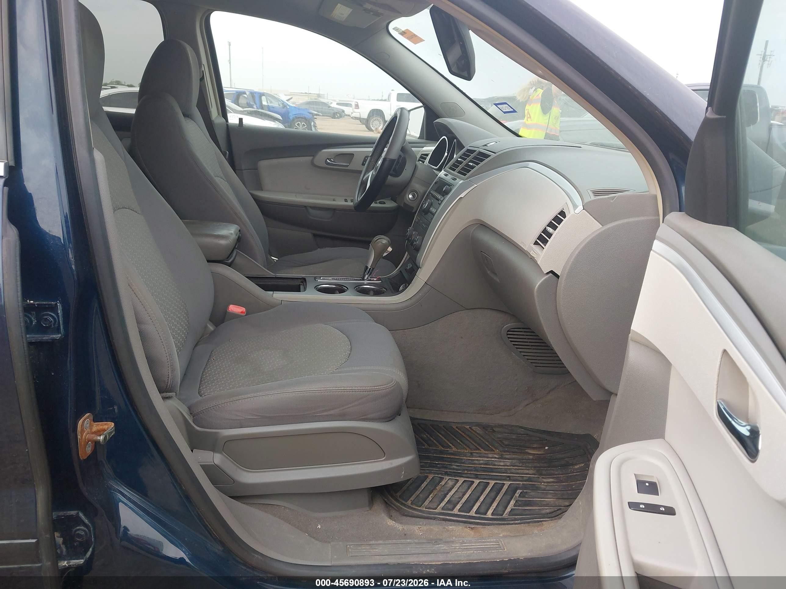 2009 Chevrolet Traverse Lt Dark Blue vin: 1GNER23DX9S145982